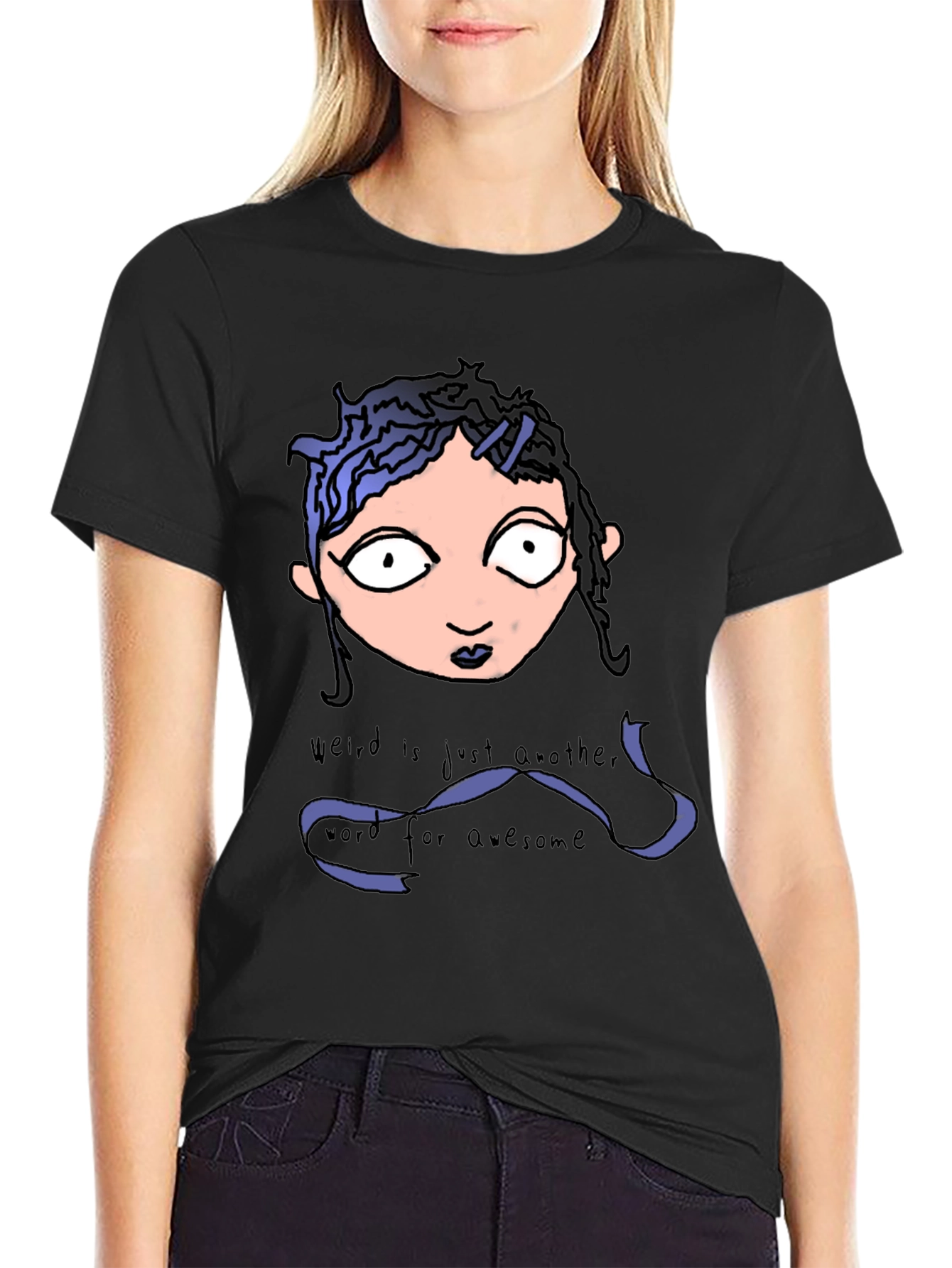 Weird is Awesome Graphic T-Shirt