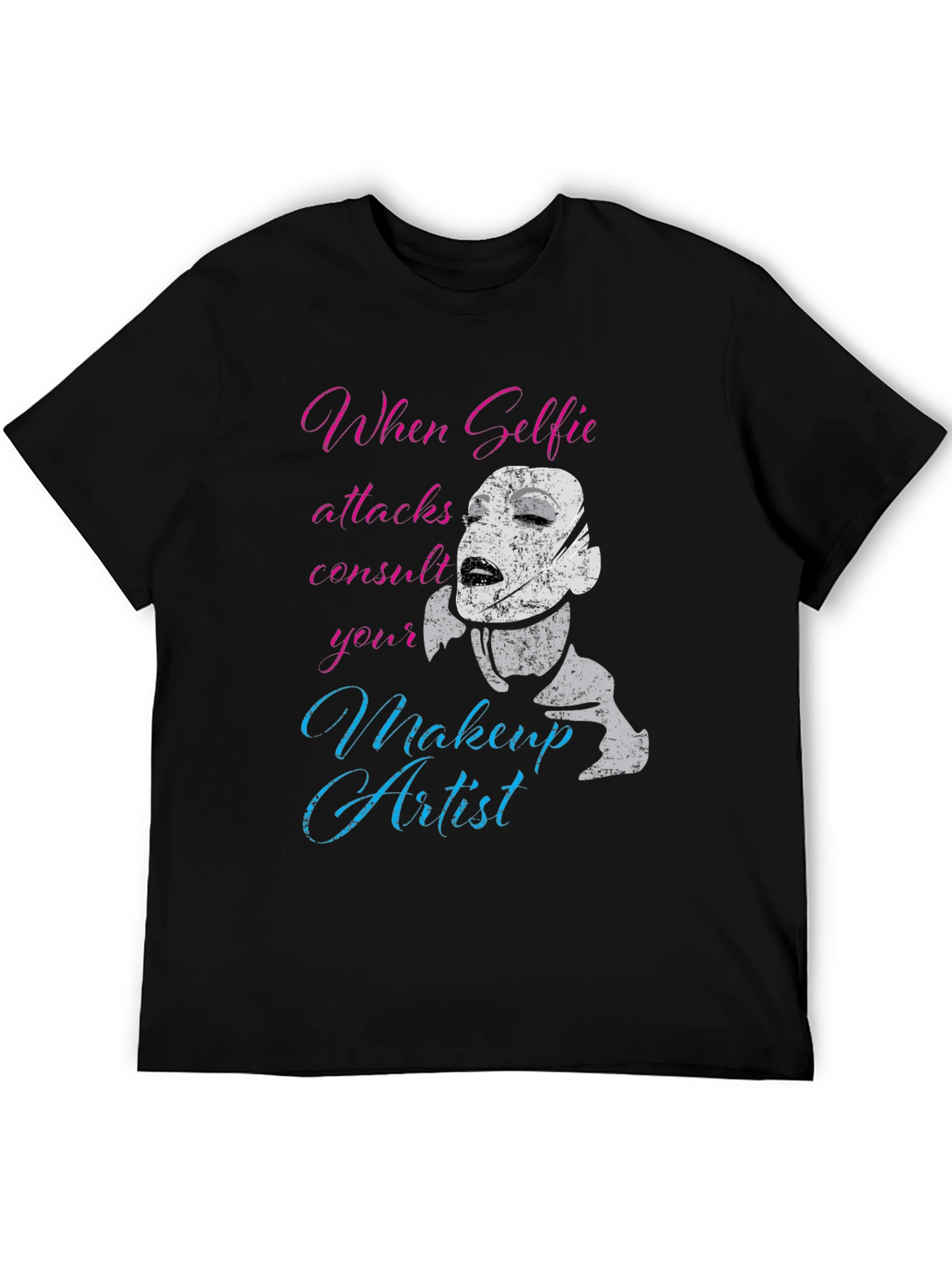 Funny Makeup Artist Graphic Tee