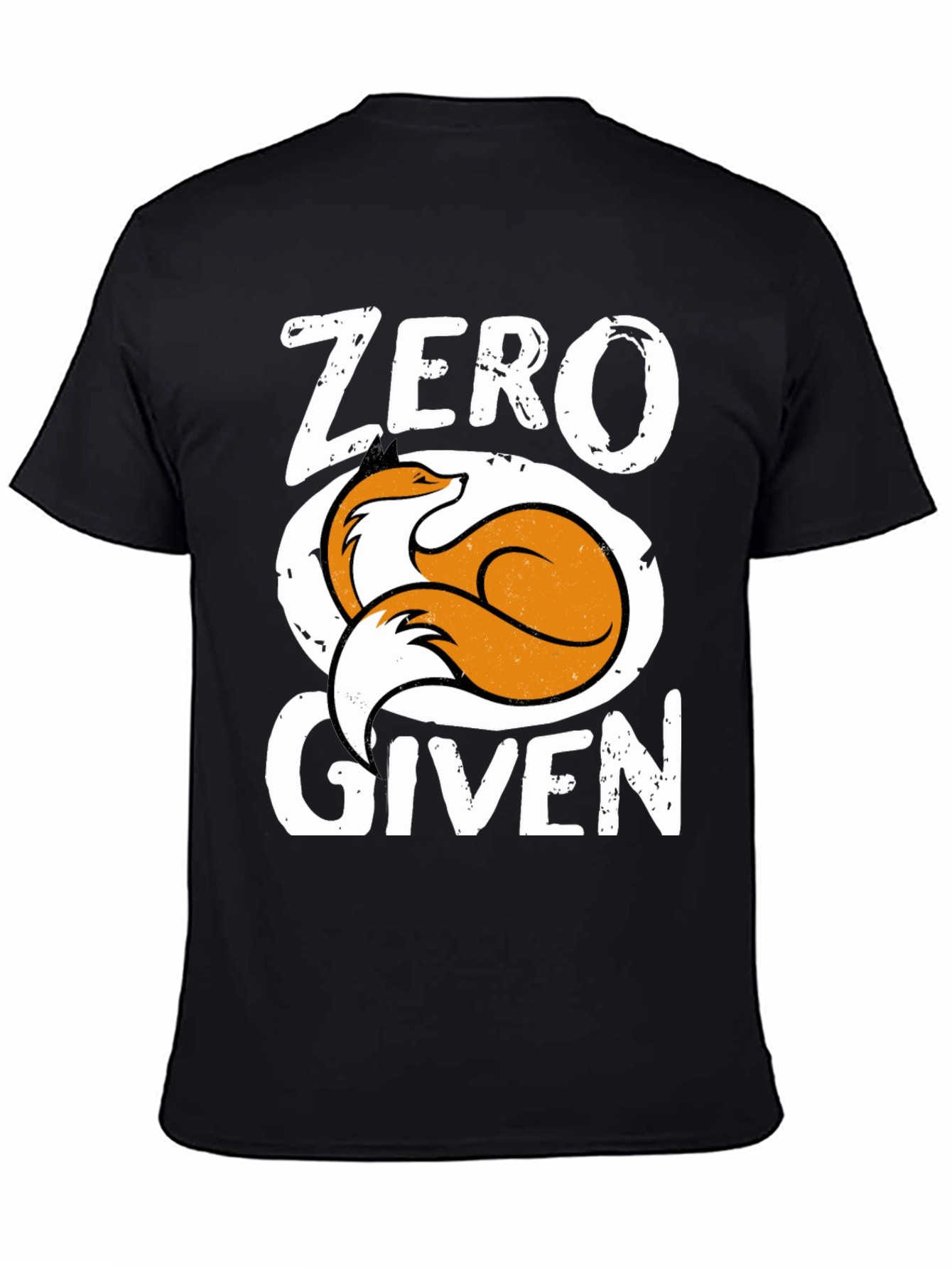 Zero Fox Given Graphic T-Shirt - Mens Black Tee