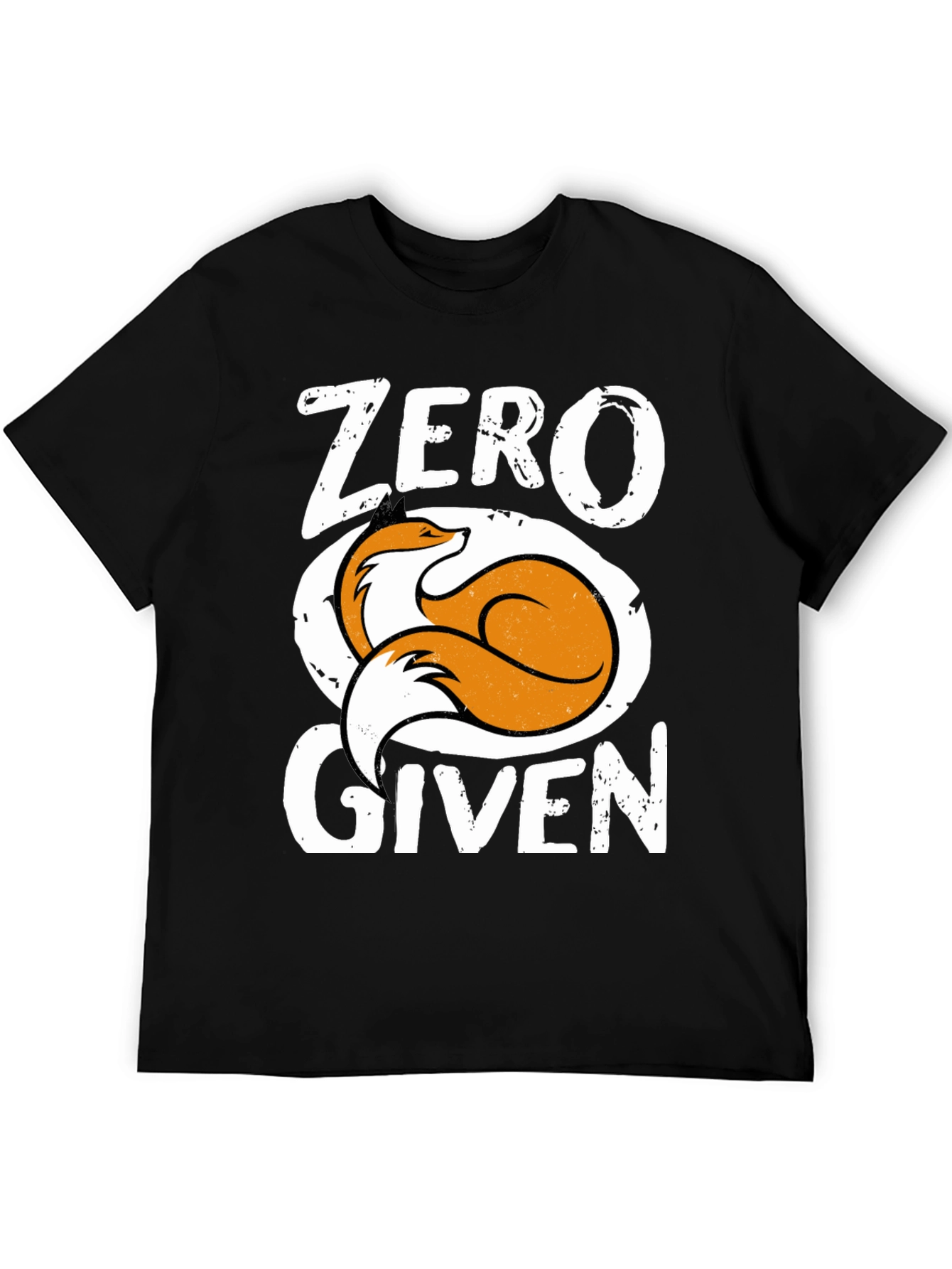 Zero Fox Given Graphic T-Shirt - Mens Black Tee
