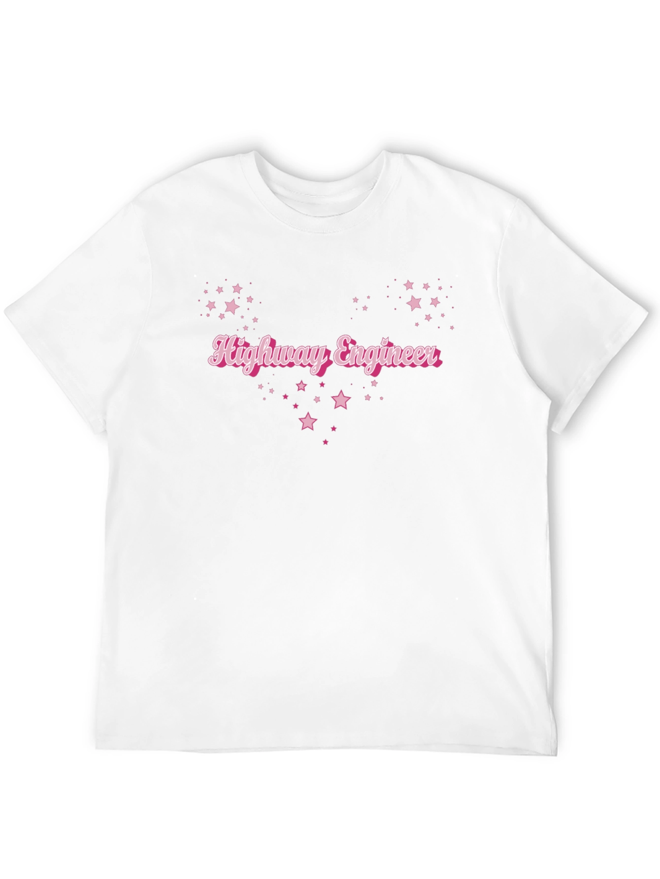 Highway Engineer Star Tee - Black Cotton Blend