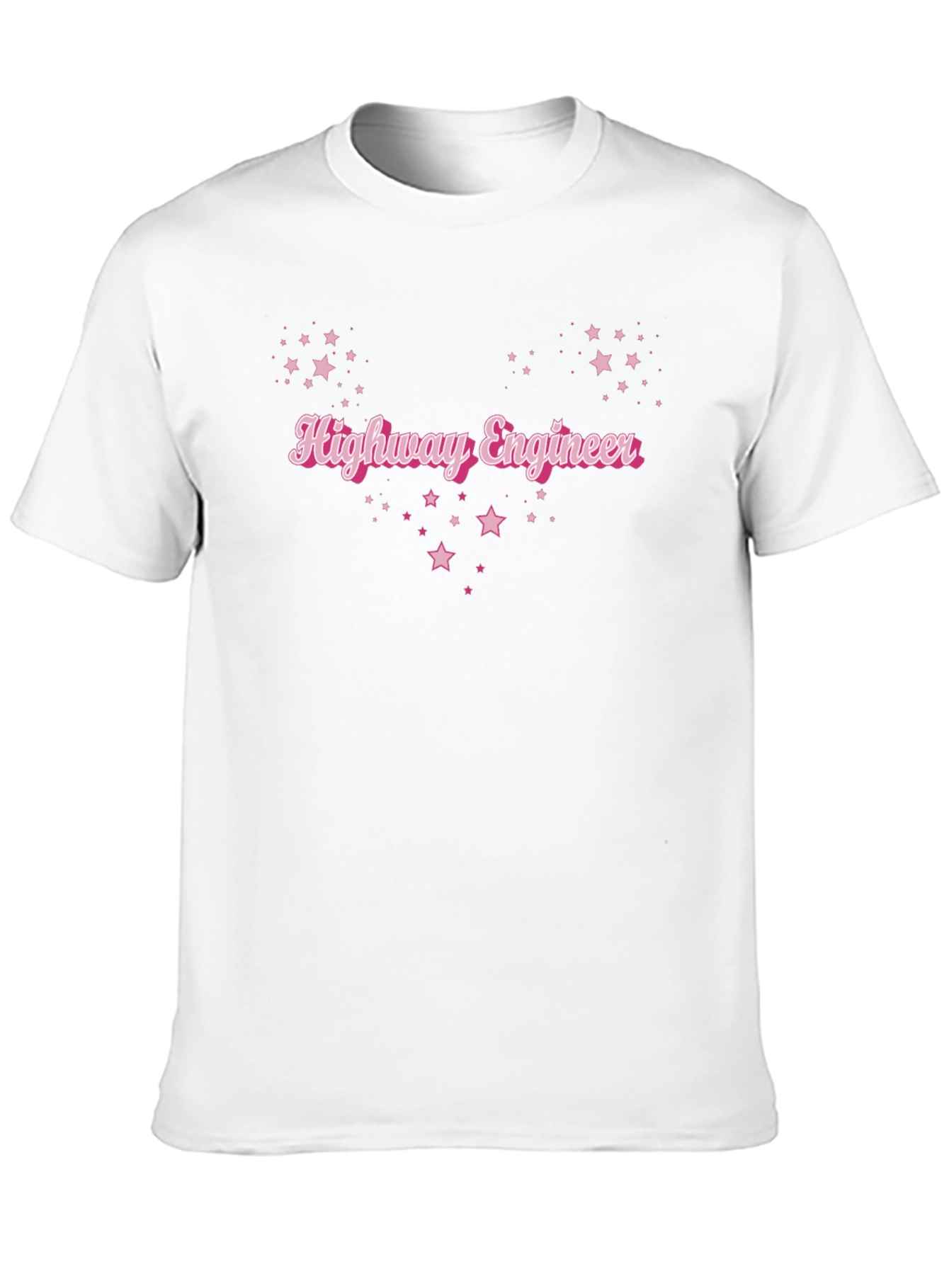 Highway Engineer Star Tee - Black Cotton Blend