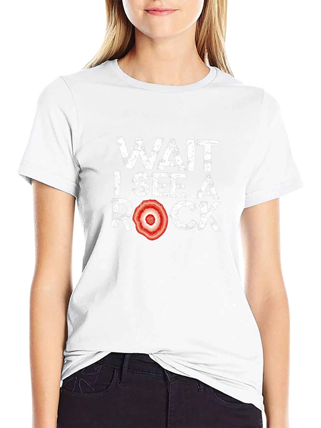 Wait I See a Rock Graphic Tee