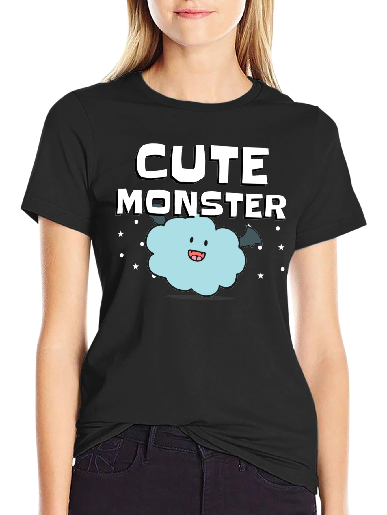 Cute Monster Graphic T-Shirt - Fun & Stylish