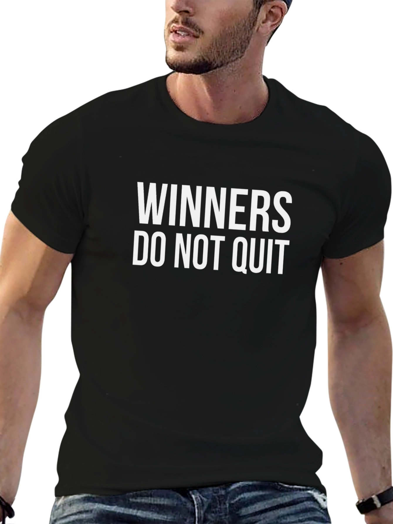 Winners Do Not Quit Graphic T-Shirt