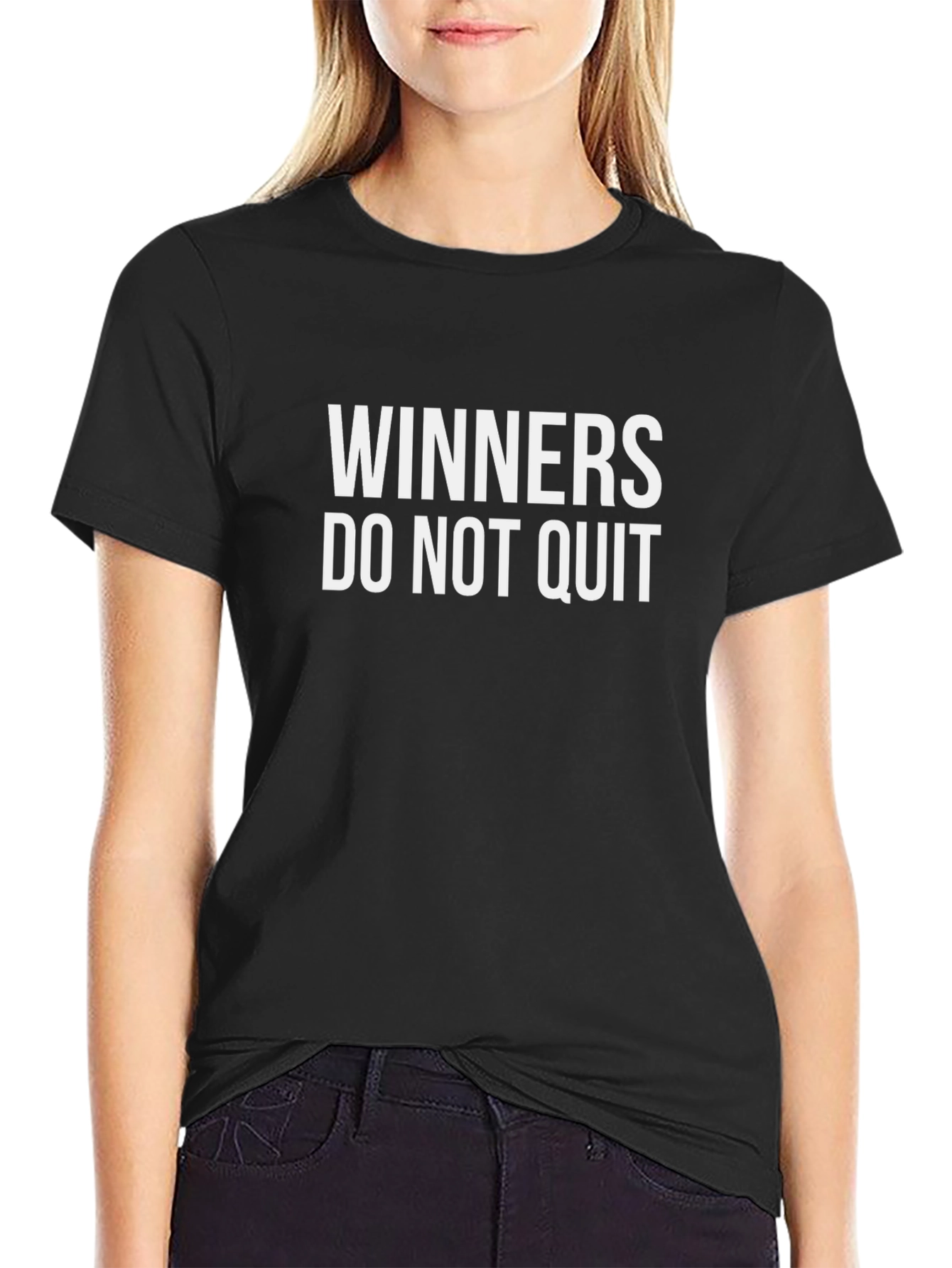 Winners Do Not Quit Graphic T-Shirt