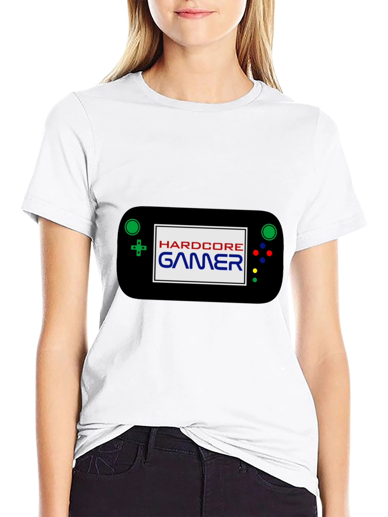 Hardcore Gamer Graphic T-Shirt