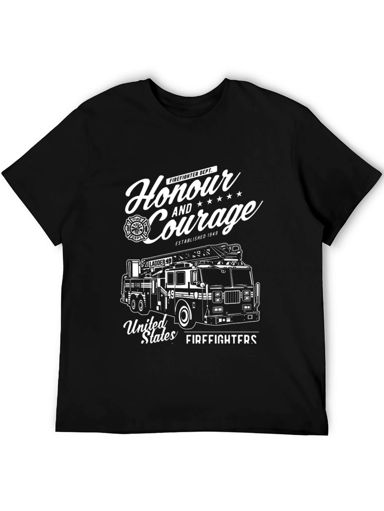 Honour and Courage Firefighter T-Shirt