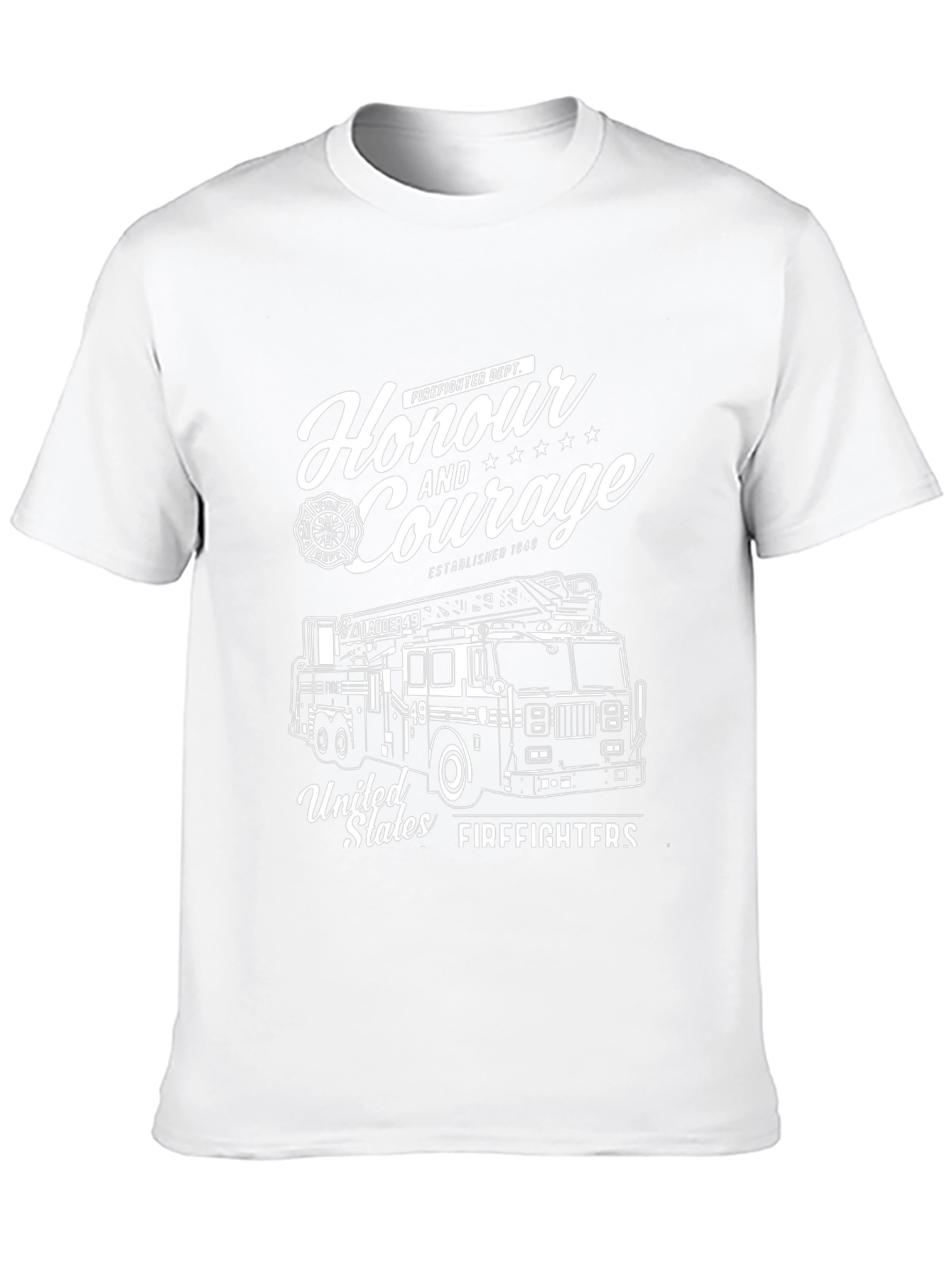 Honour and Courage Firefighter T-Shirt