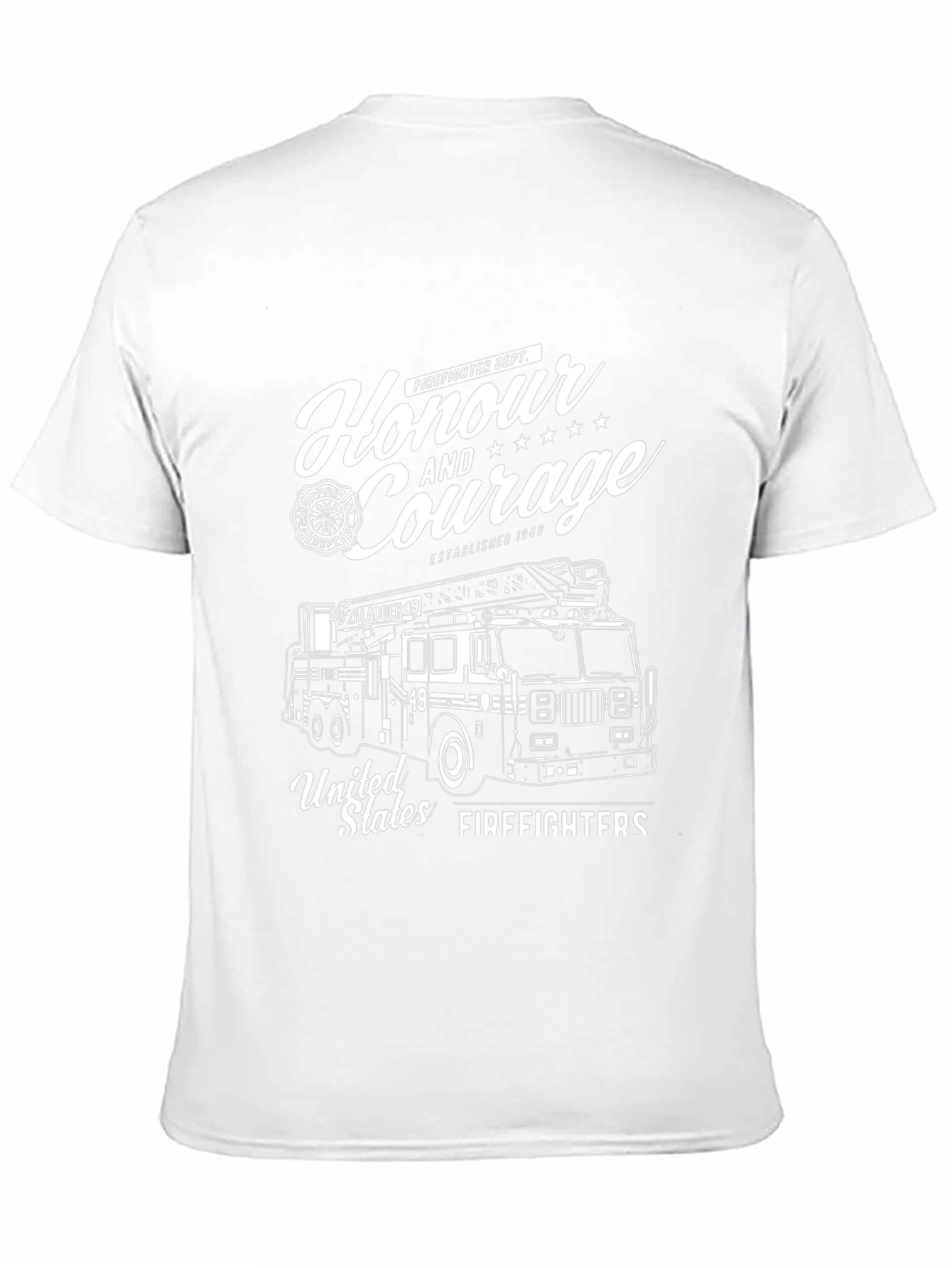 Honour and Courage Firefighter T-Shirt