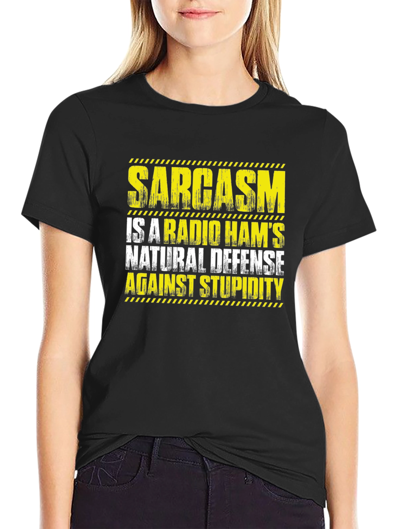 Sarcasm Radio Hams Defense T-Shirt