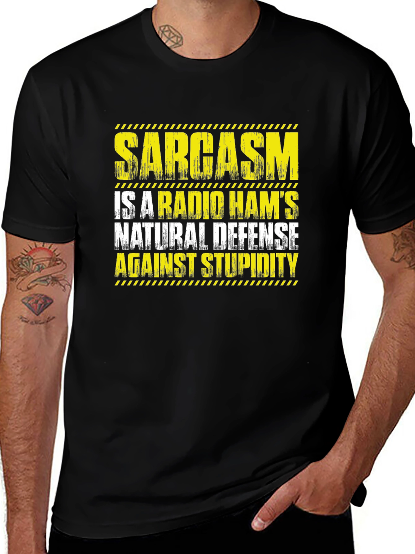Sarcasm Radio Hams Defense T-Shirt