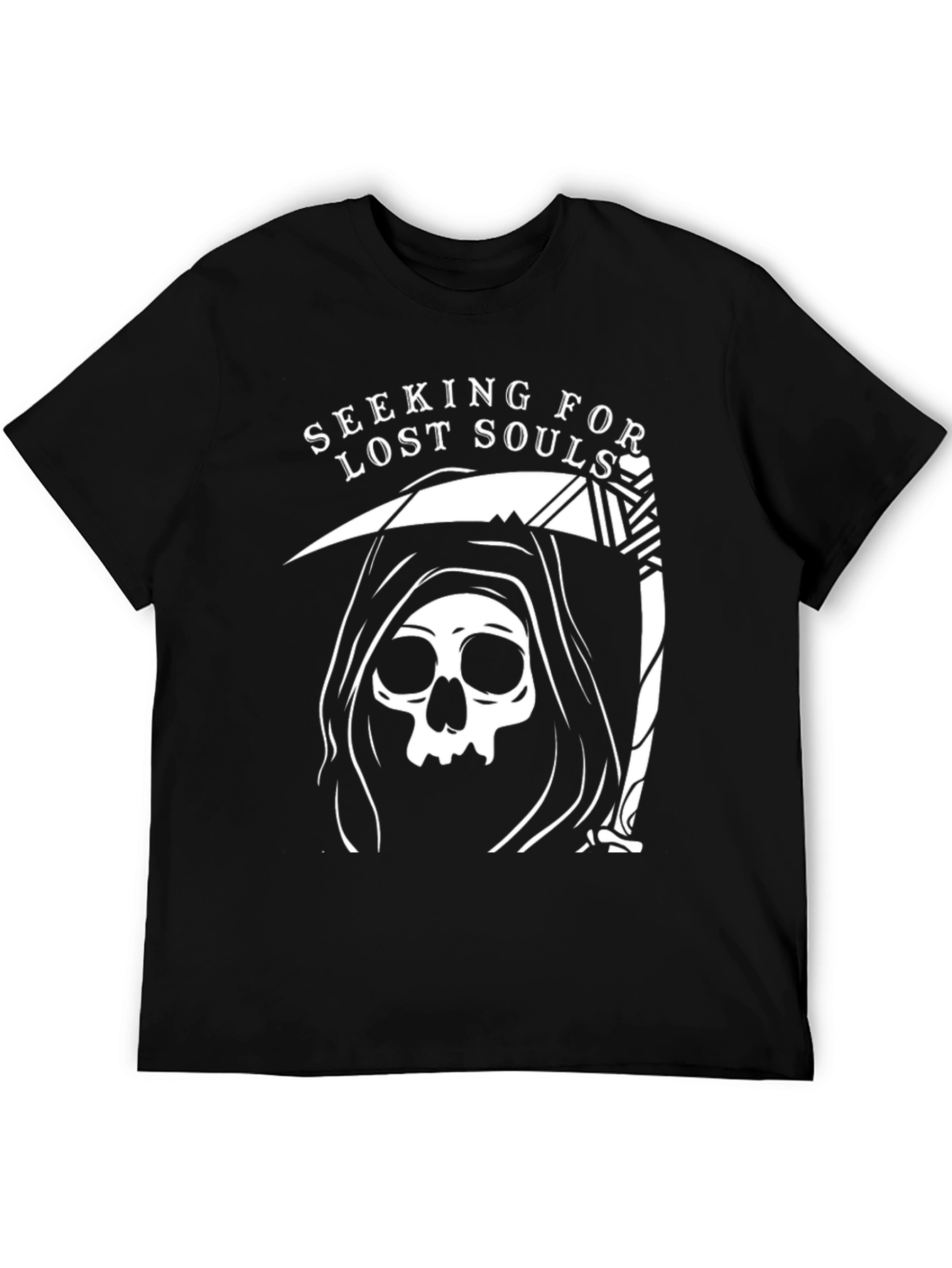 Seeking Lost Souls Grim Reaper Graphic Tee
