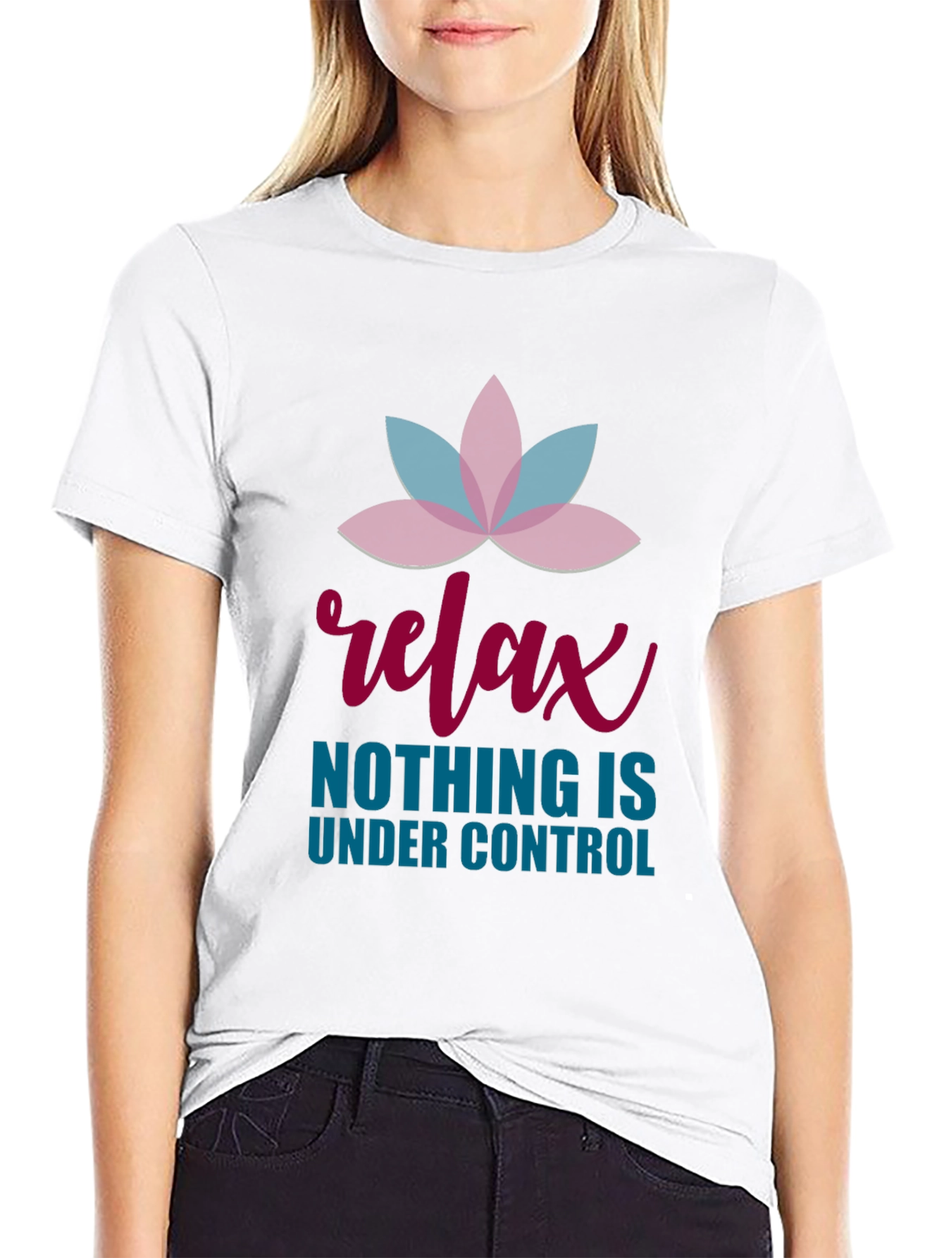 Relax T-Shirt -  Comfortable Cotton Blend Tee