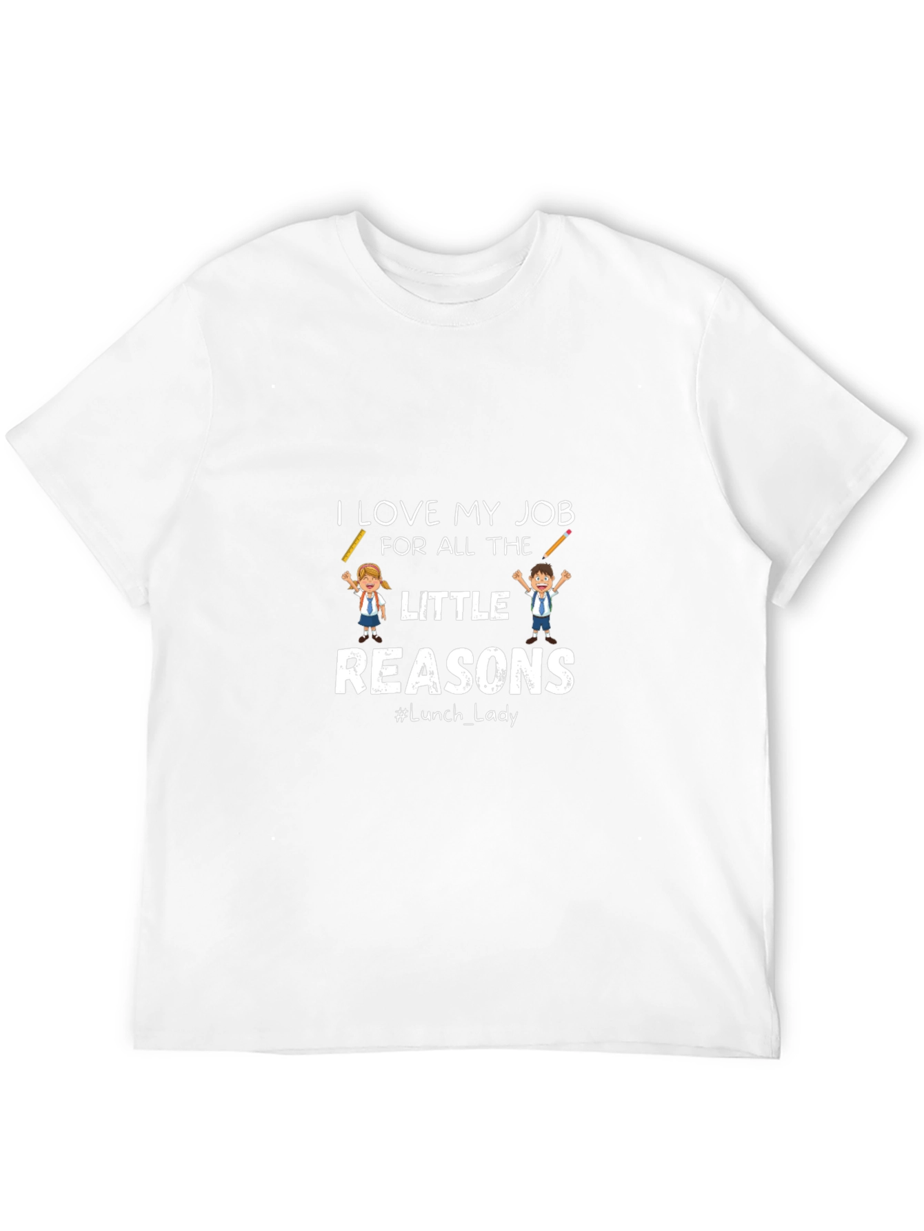 Lunch Lady Tee - I Love My Job T-Shirt