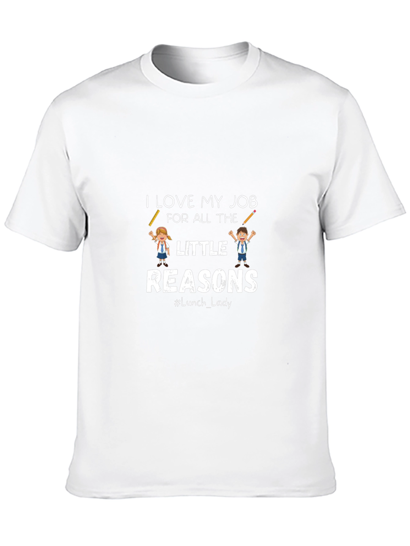 Lunch Lady Tee - I Love My Job T-Shirt