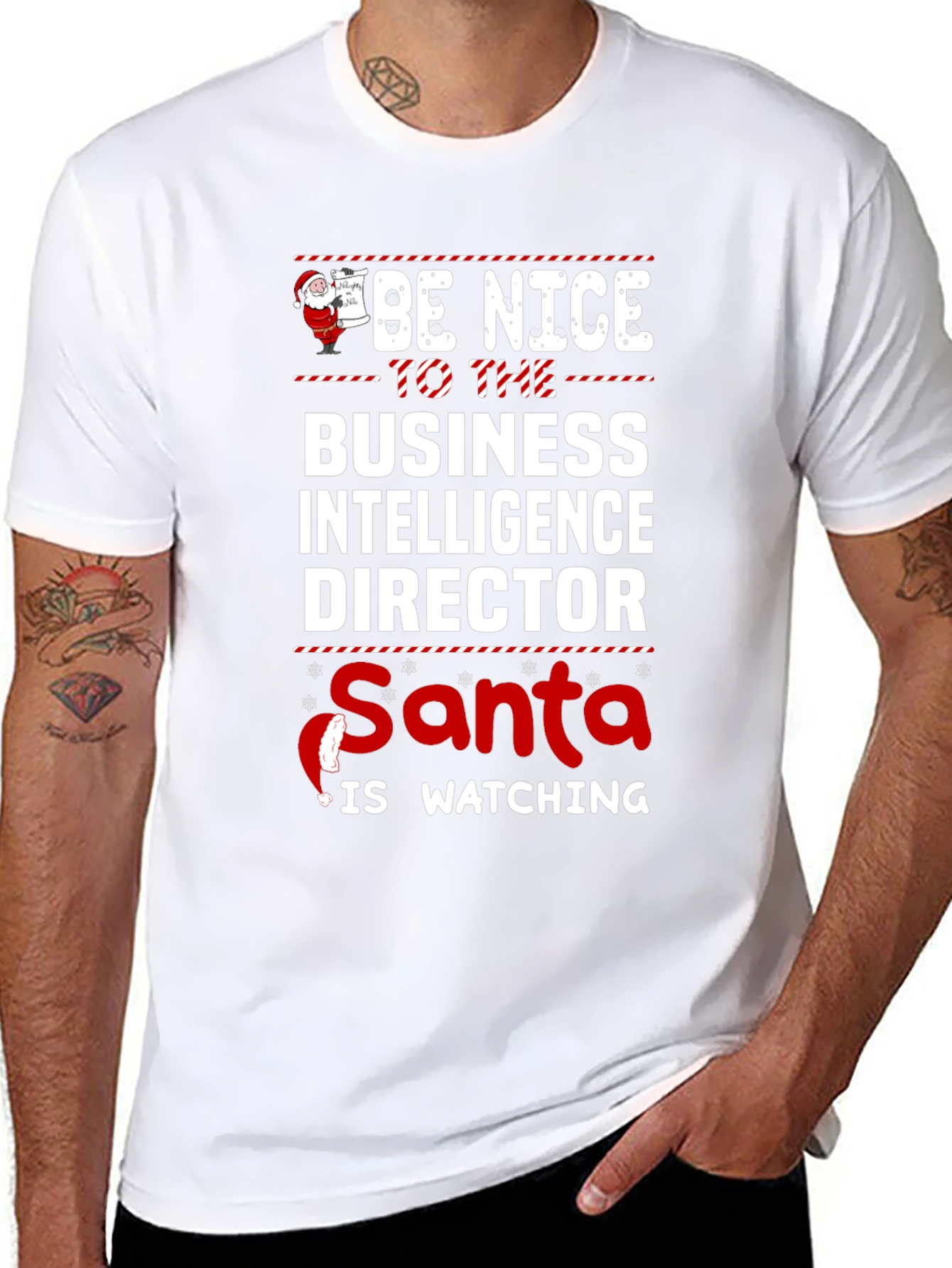 Funny Business Intelligence Director Christmas T-Shirt