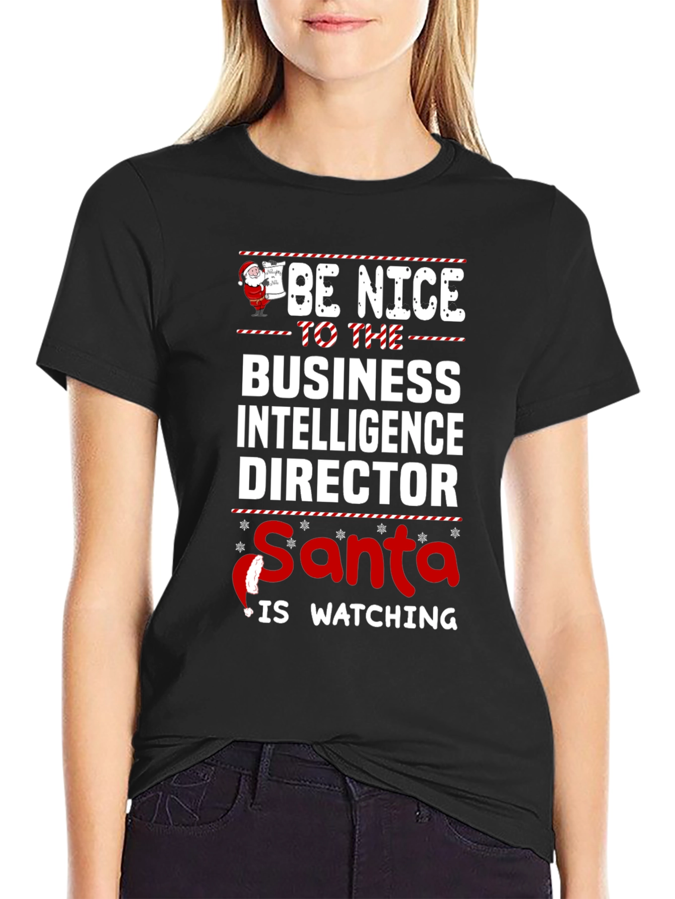 Funny Business Intelligence Director Christmas T-Shirt