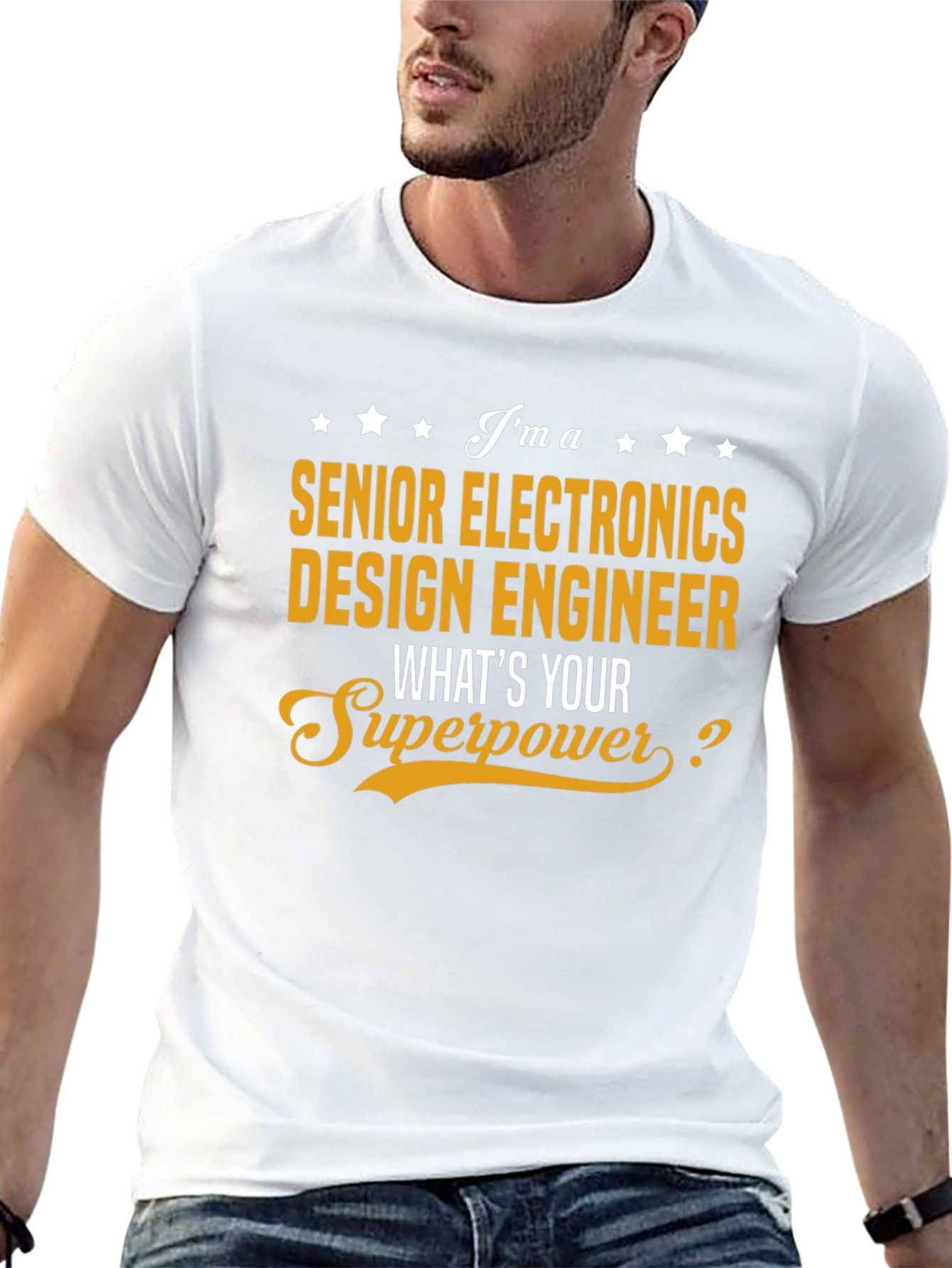 Senior Electronics Design Engineer Superpower T-Shirt