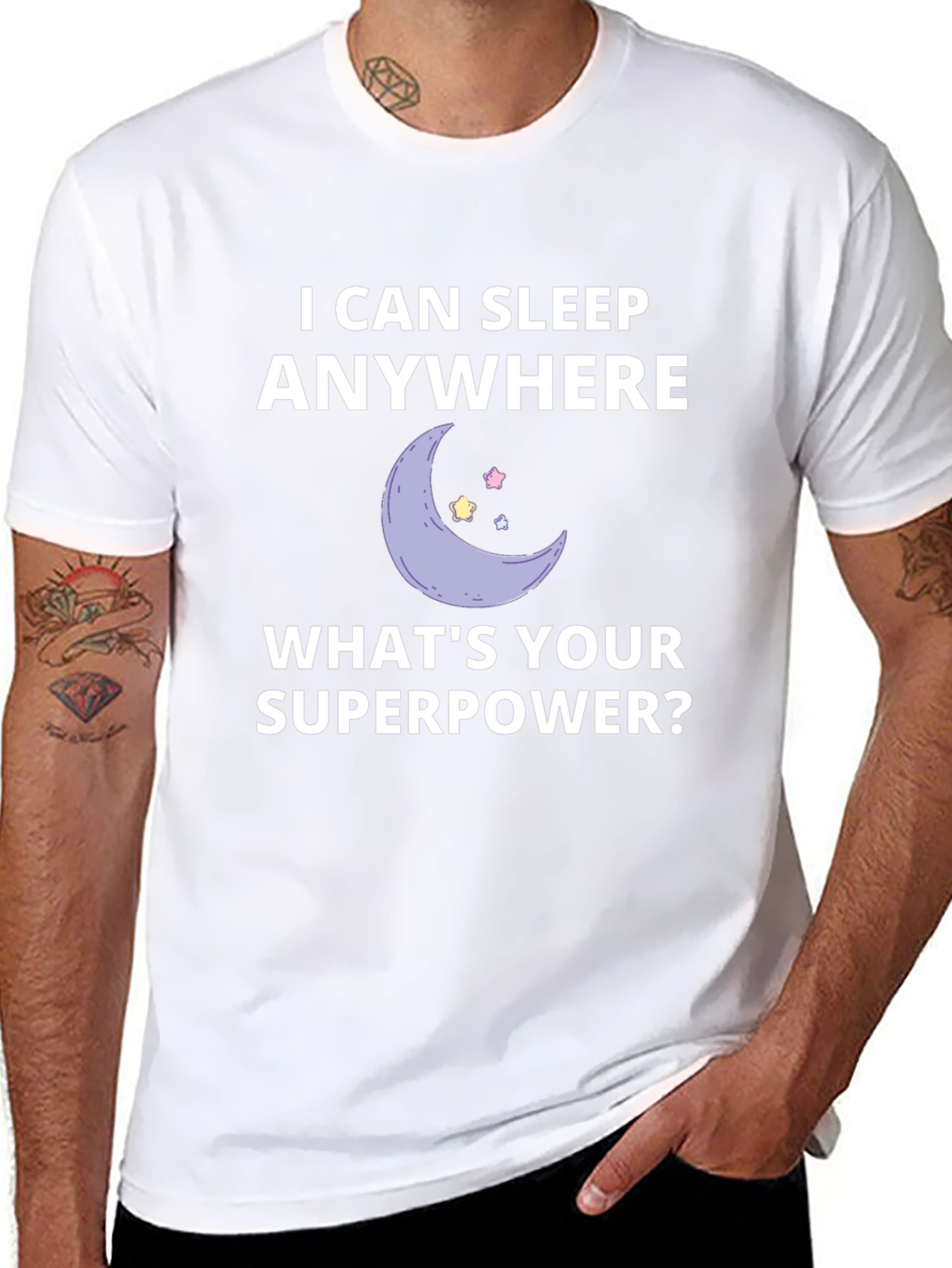 I Can Sleep Anywhere Graphic T-Shirt