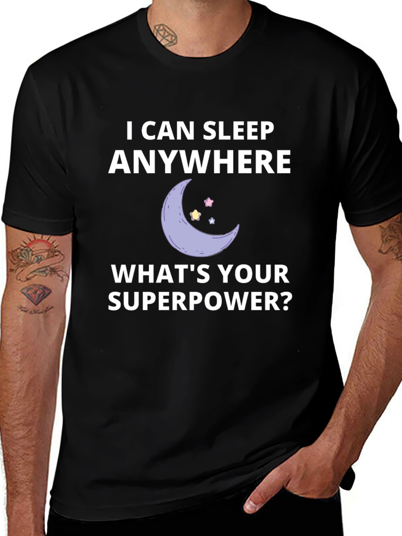 I Can Sleep Anywhere Graphic T-Shirt