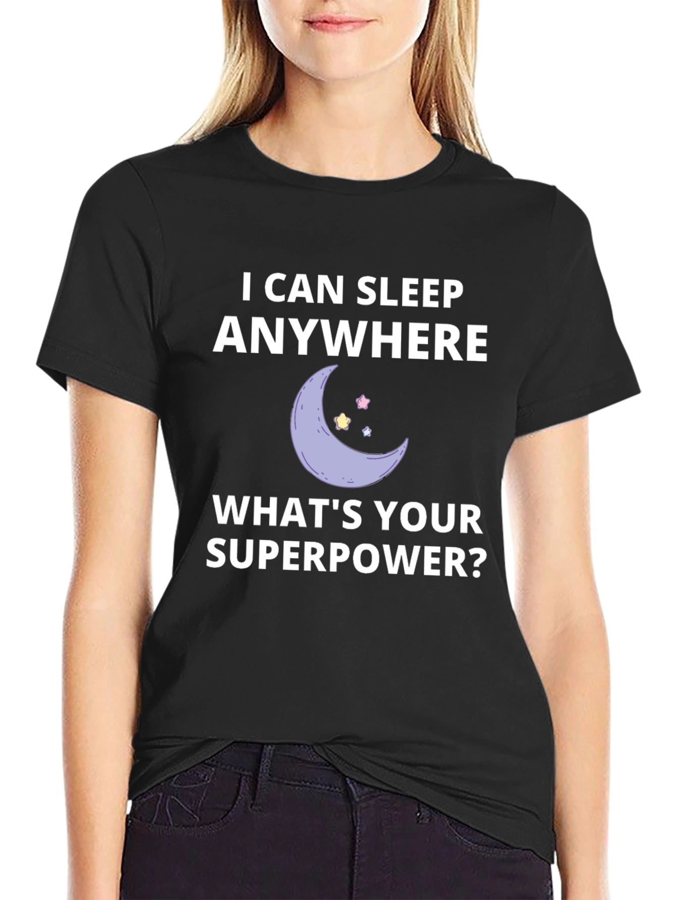 I Can Sleep Anywhere Graphic T-Shirt