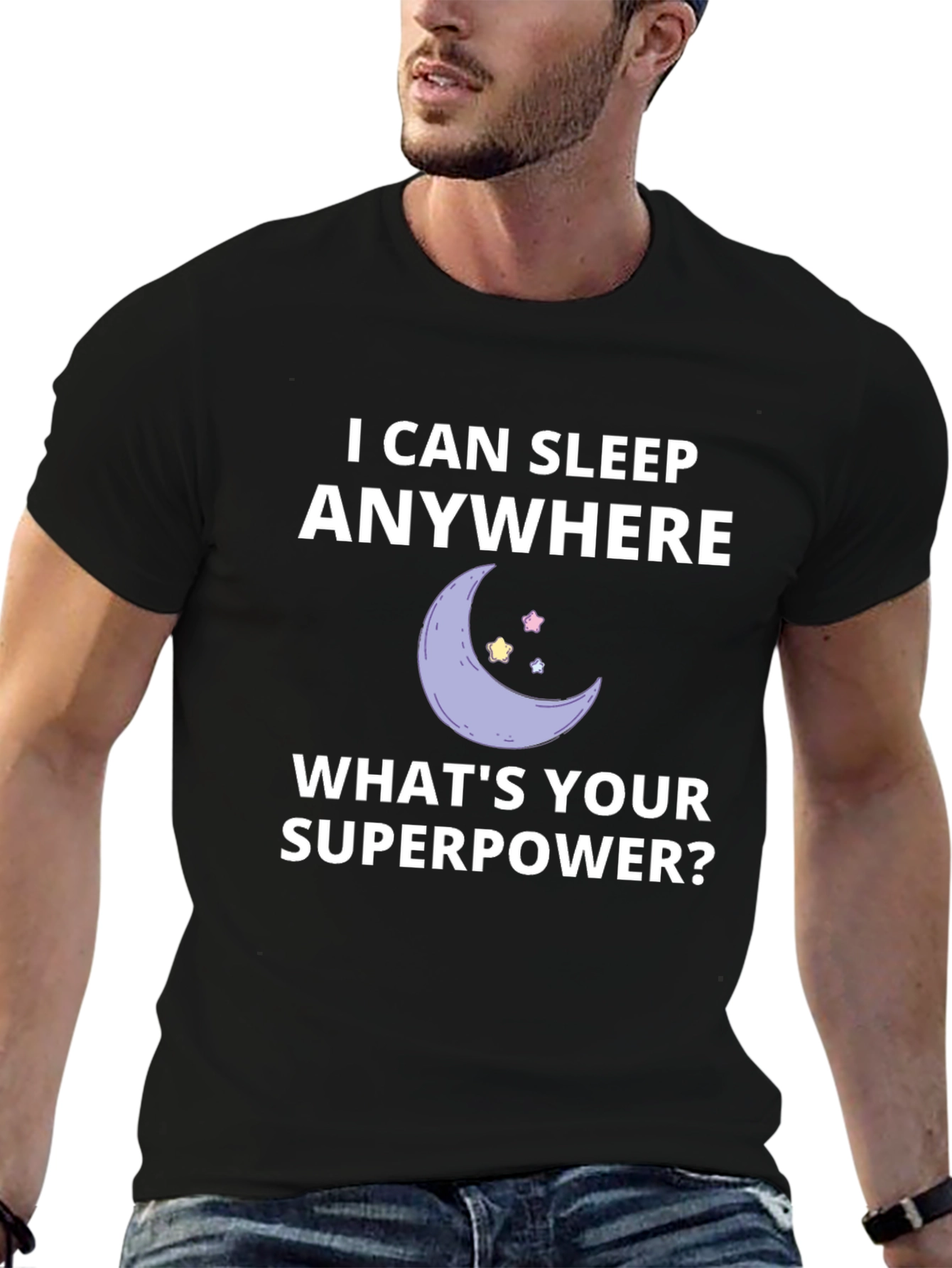 I Can Sleep Anywhere Graphic T-Shirt