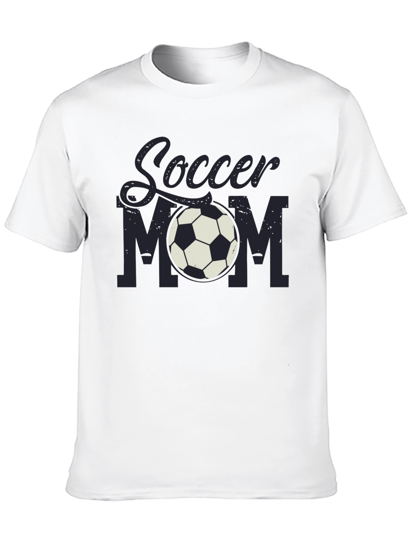 Soccer Mom Graphic T-Shirt - Black