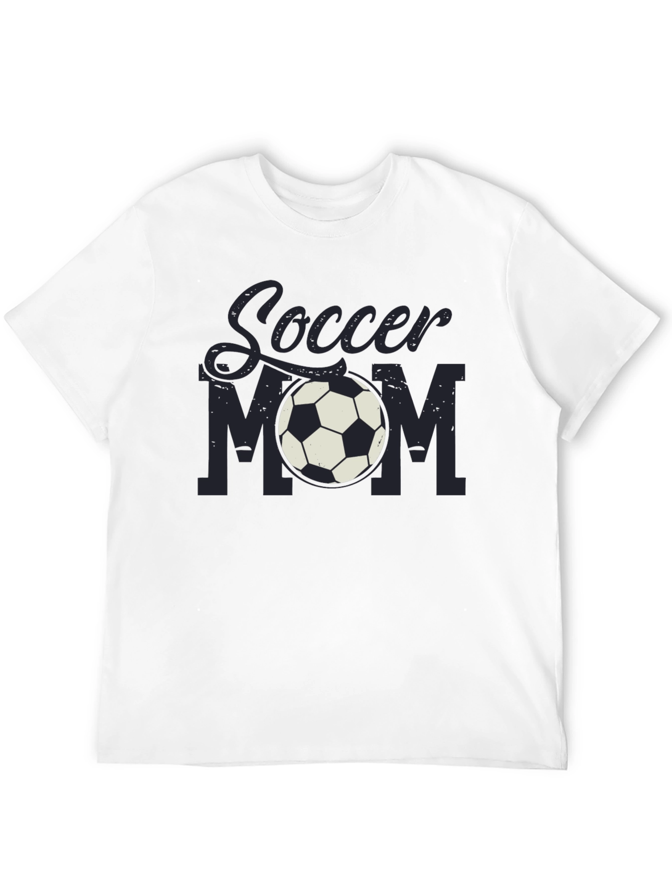 Soccer Mom Graphic T-Shirt - Black