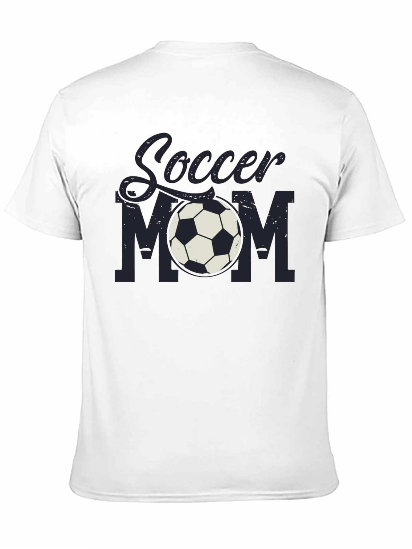 Soccer Mom Graphic T-Shirt - Black