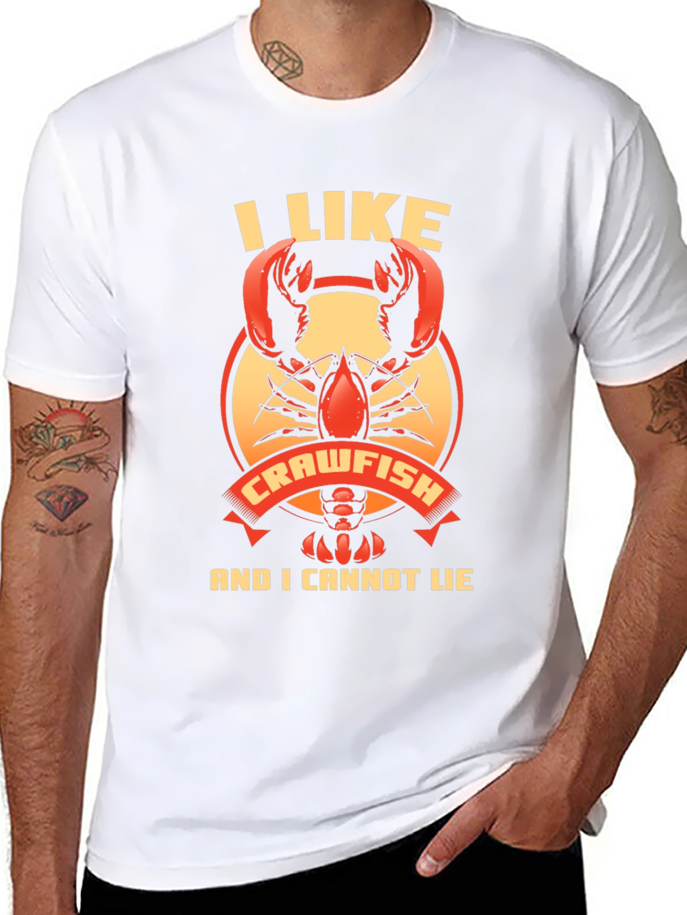 I Like Crawfish T-Shirt - Funny Graphic Tee
