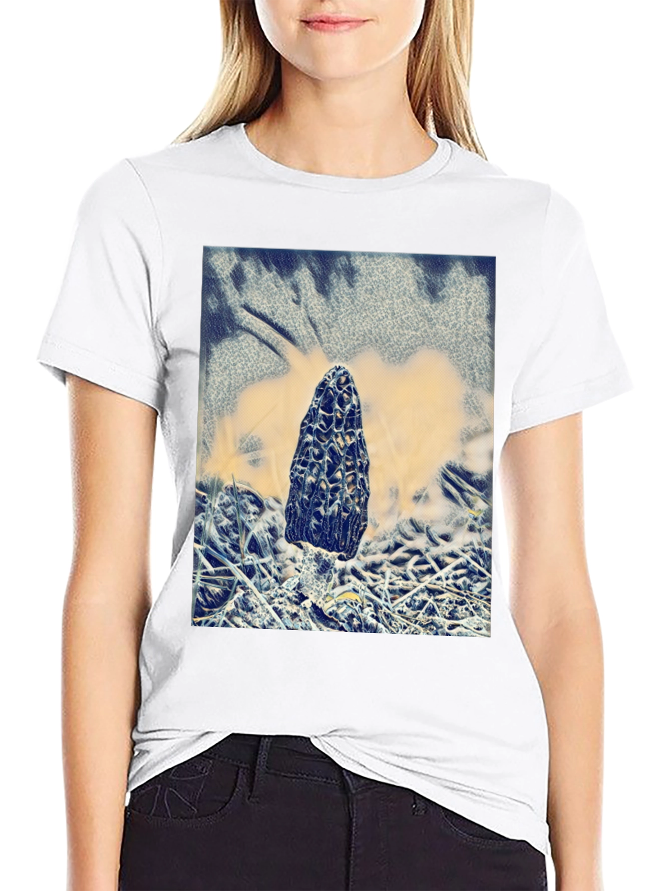Morel Mushroom Graphic Tee