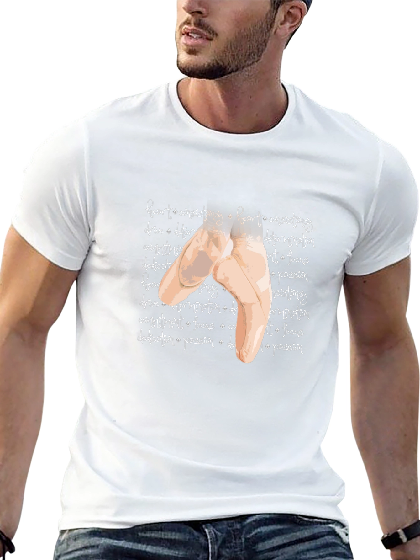 Ballet Pointe Shoe Graphic T-Shirt