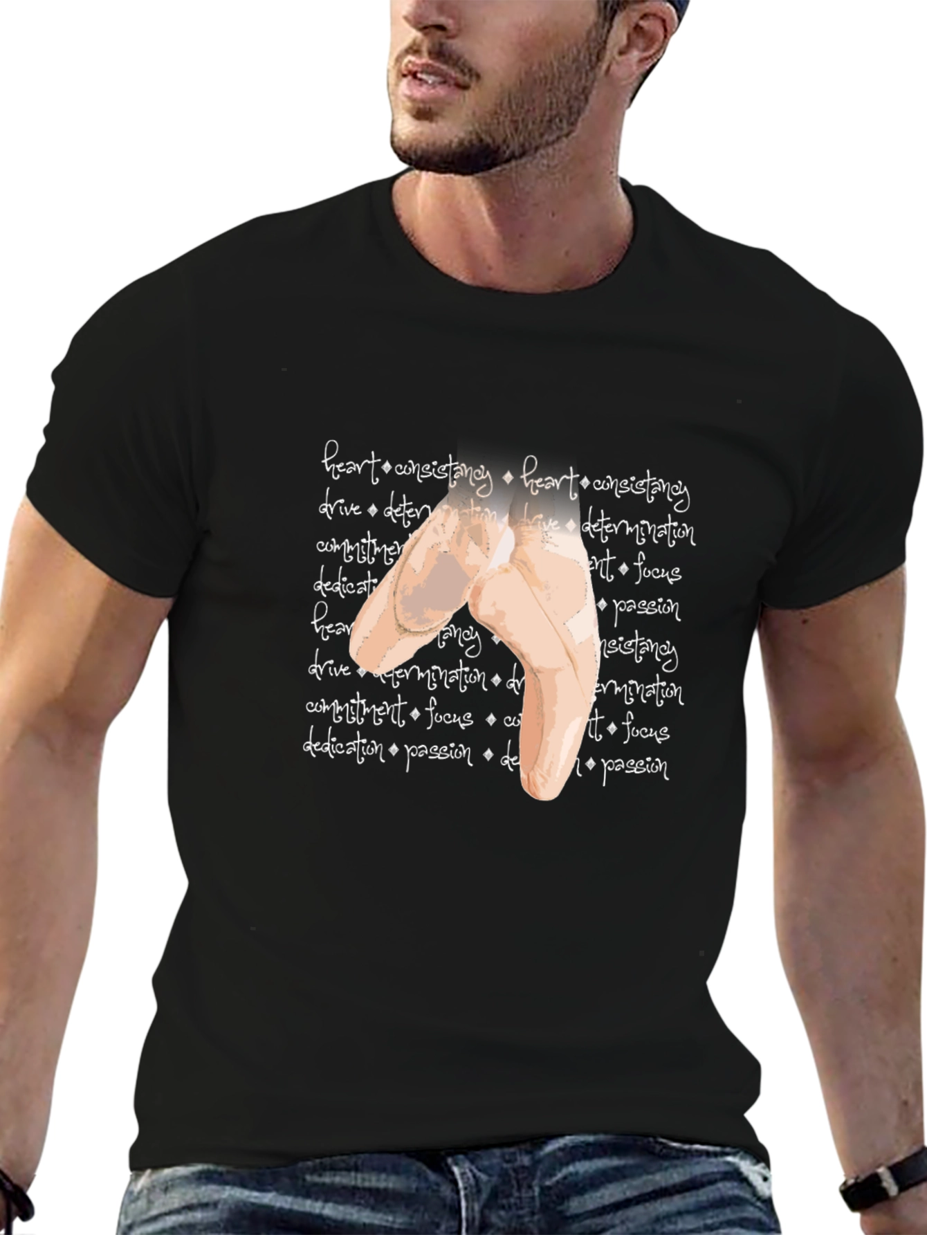 Ballet Pointe Shoe Graphic T-Shirt