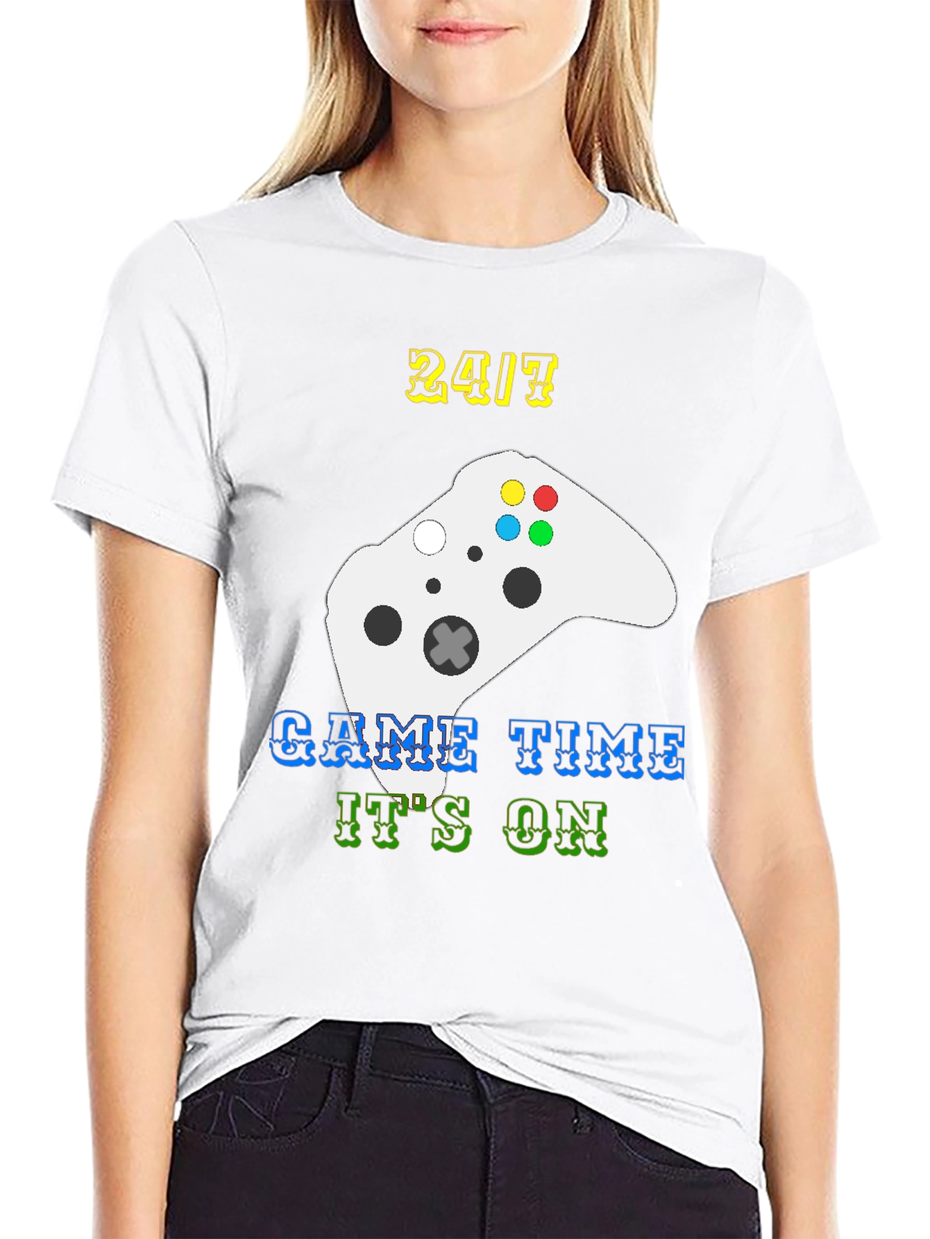 Game Time T-Shirt - Gamer Style Tee