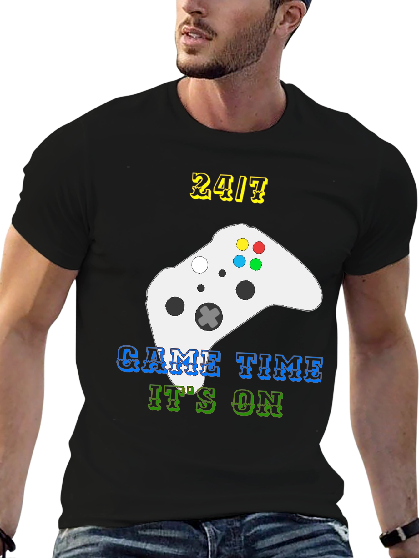 Game Time T-Shirt - Gamer Style Tee
