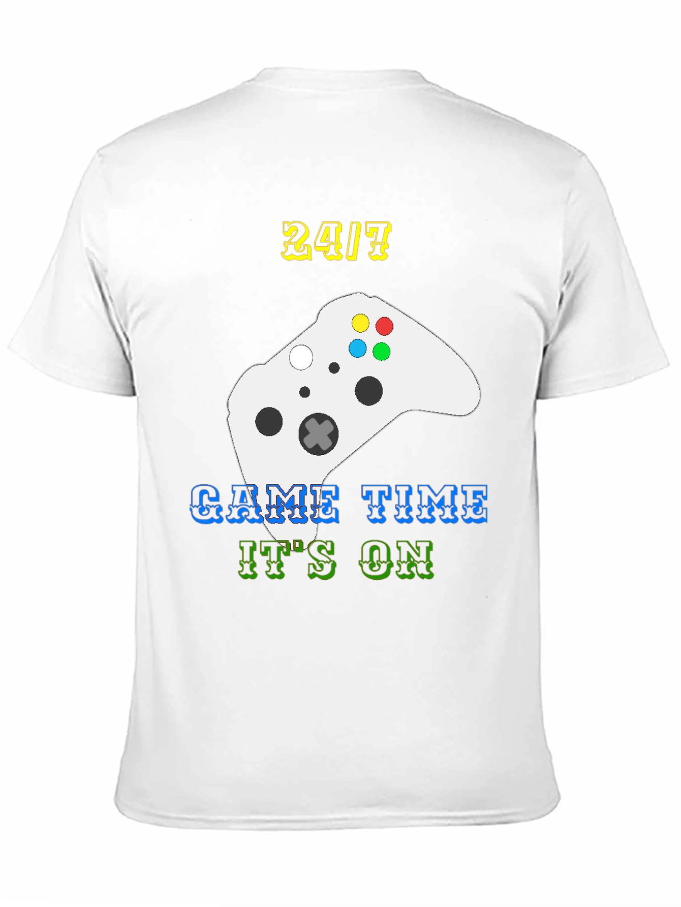 Game Time T-Shirt - Gamer Style Tee