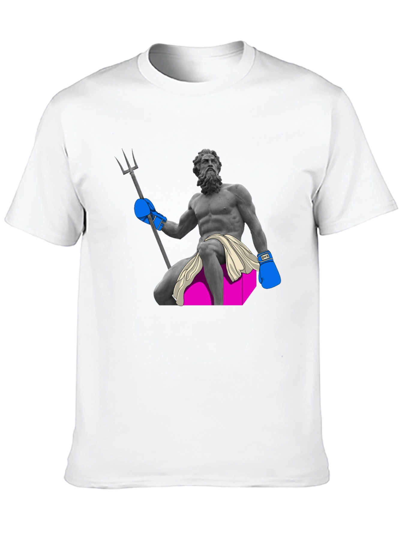 Neptune Boxer Black Graphic Tee