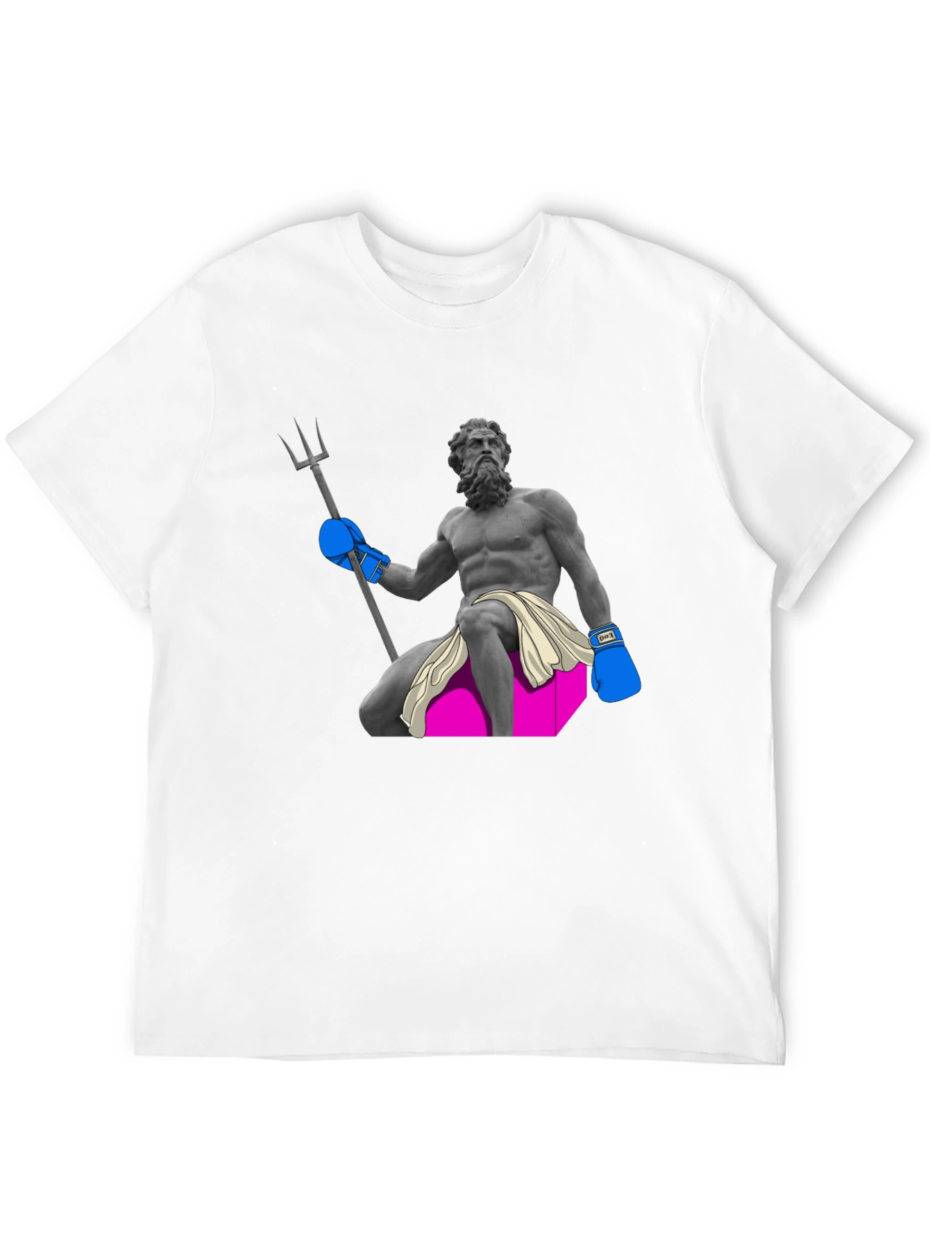 Neptune Boxer Black Graphic Tee