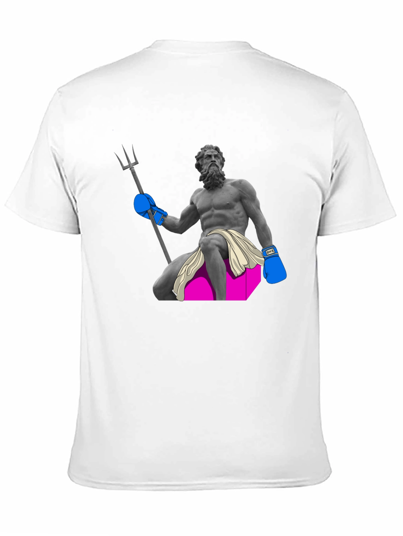 Neptune Boxer Black Graphic Tee