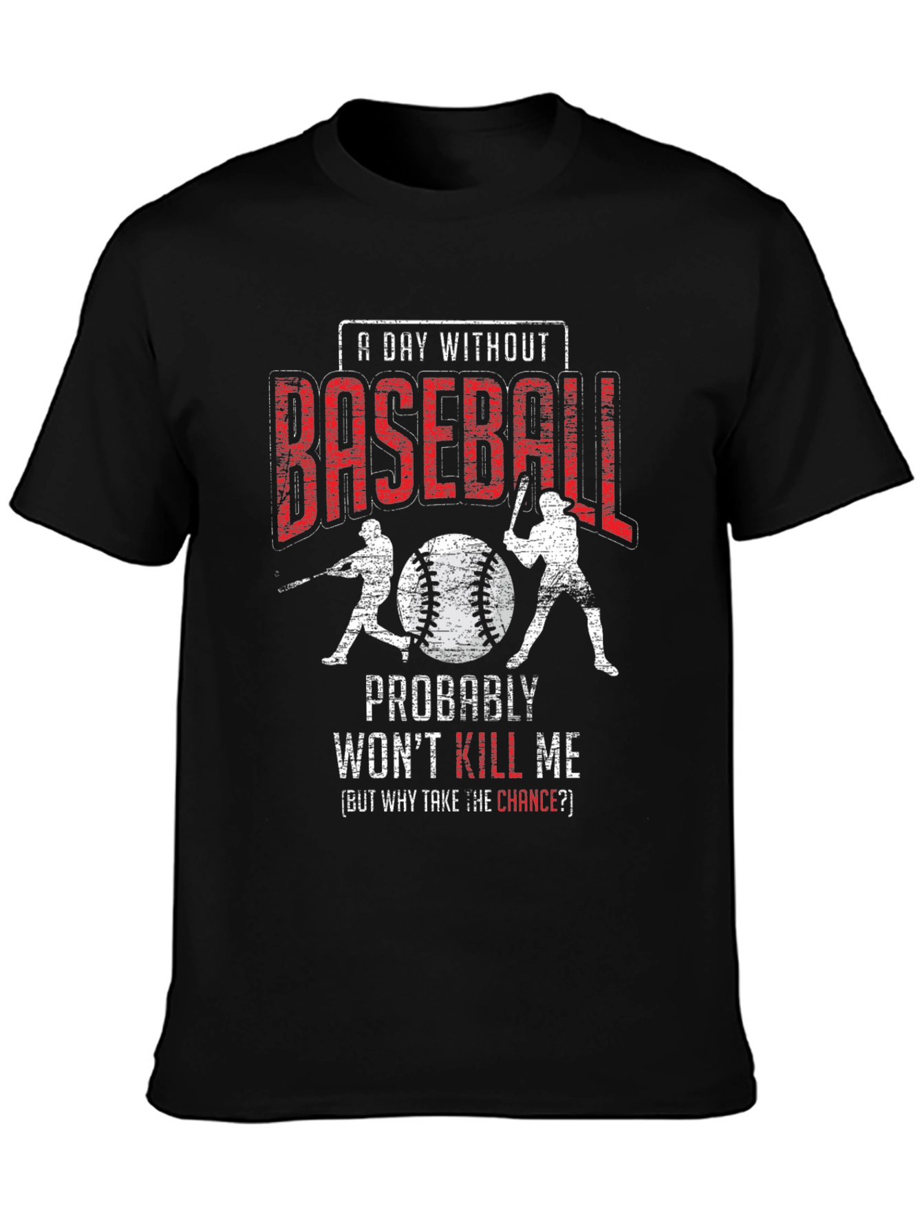 A Day Without Baseball Graphic Tee