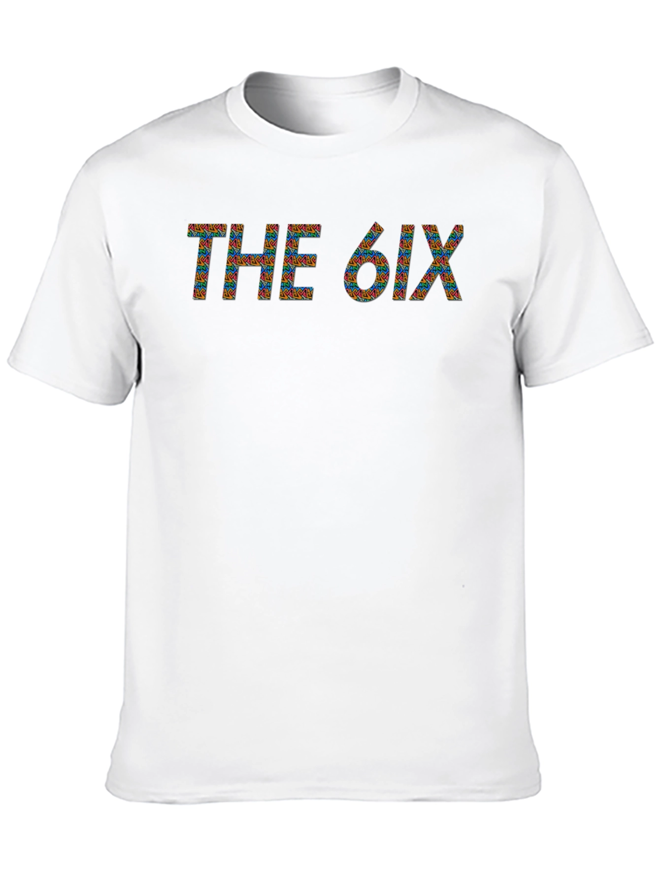 The 6IX Graphic Print Black T-Shirt