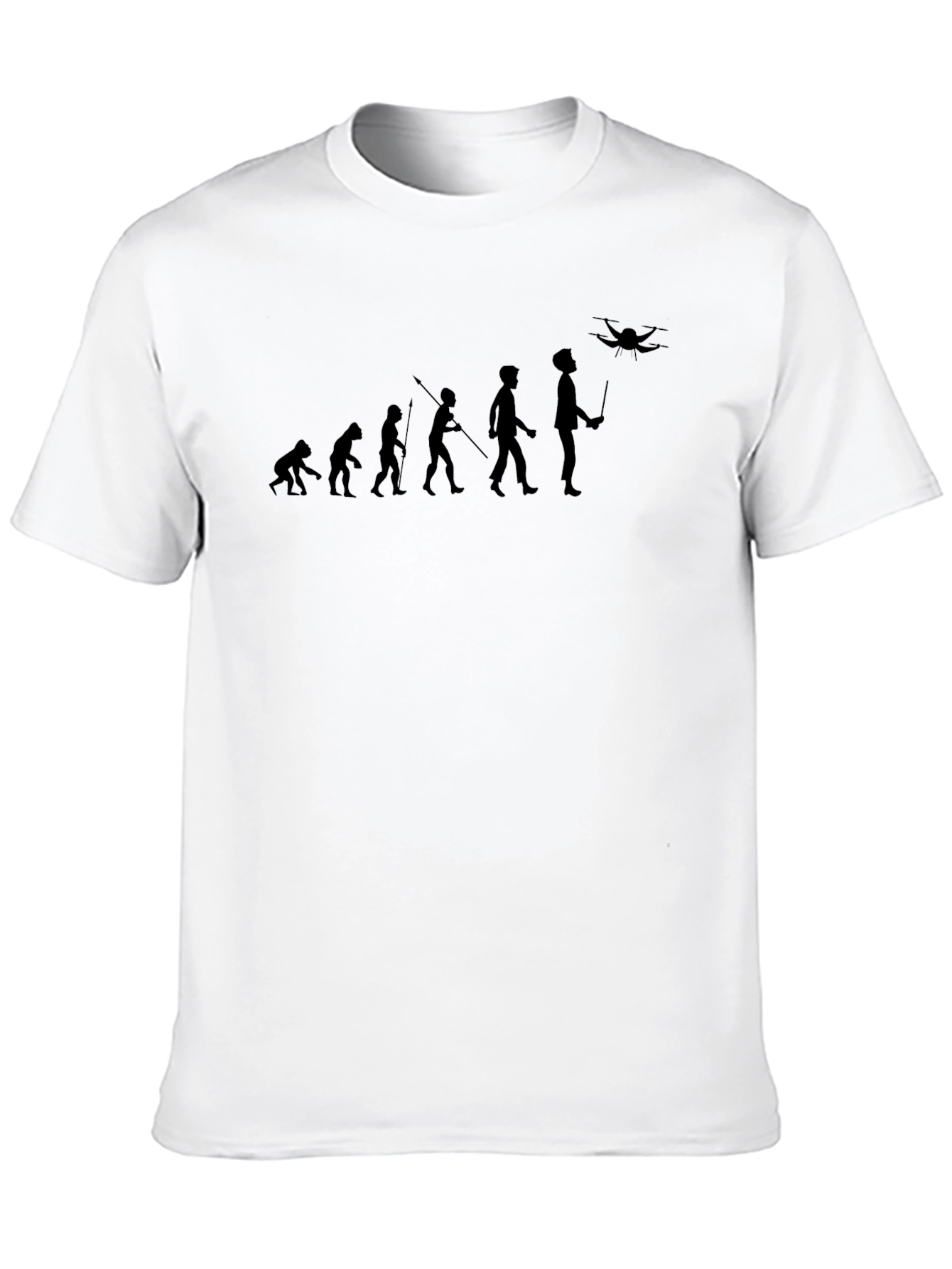 Evolution of Man to Drone Pilot T-Shirt