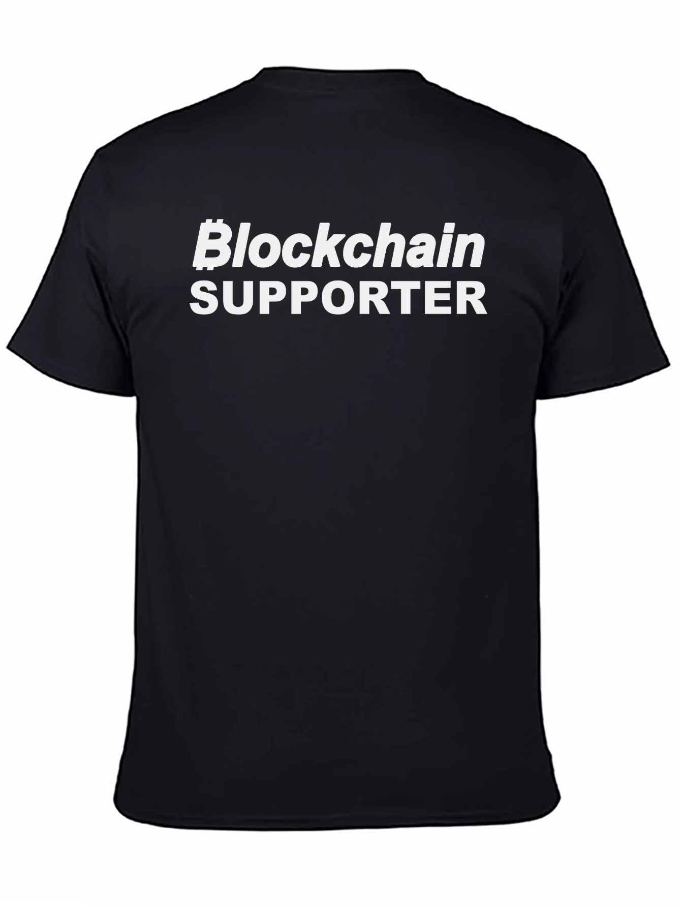 Blockchain Supporter Black T-Shirt