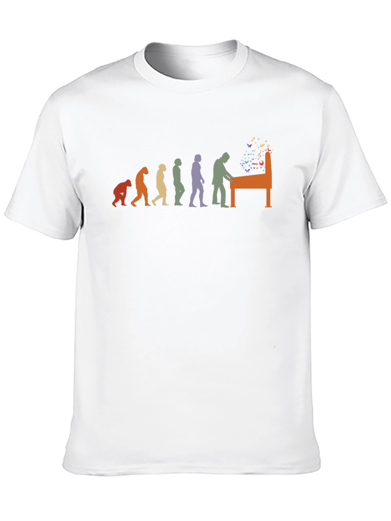 Evolution of Pinball T-Shirt - Retro Gamer Tee