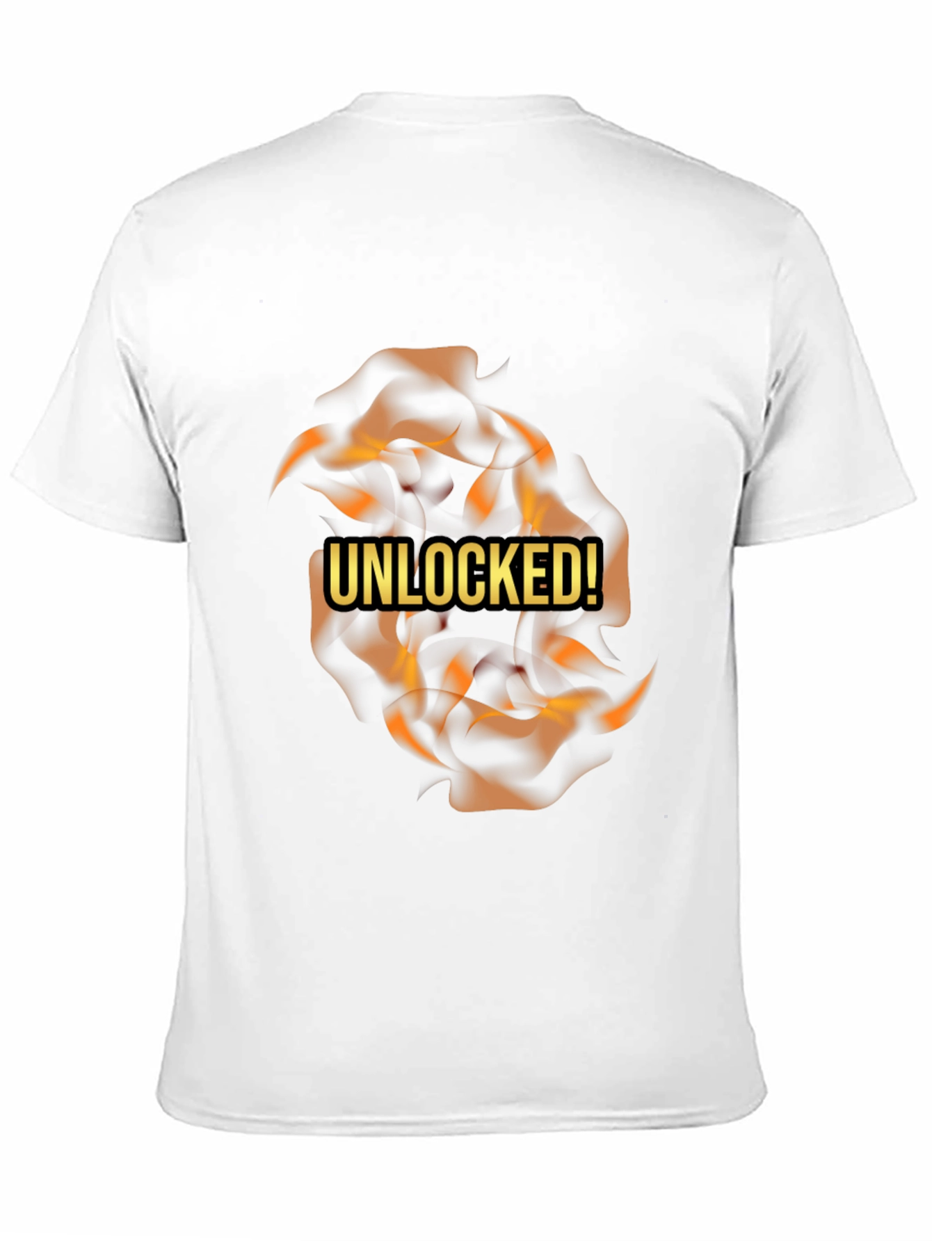 Unleashed Flames Black T-Shirt