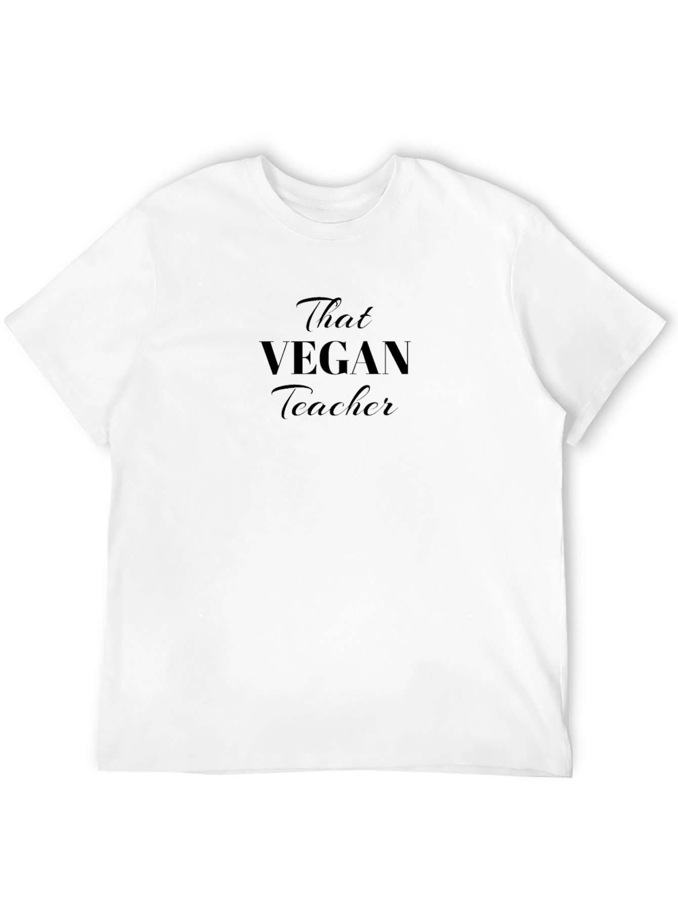 That Vegan Teacher Black T-Shirt