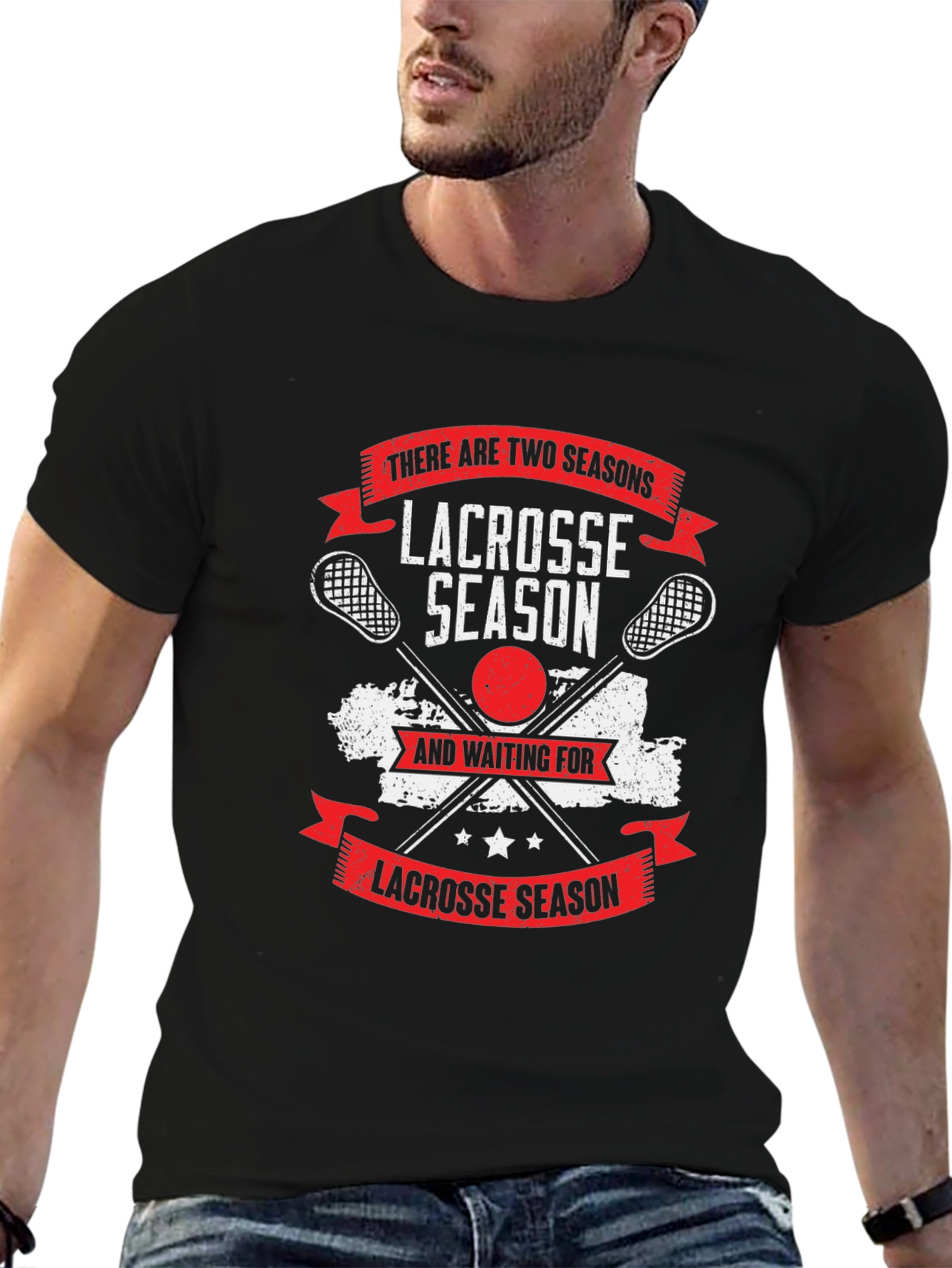 Lacrosse Season Graphic T-Shirt