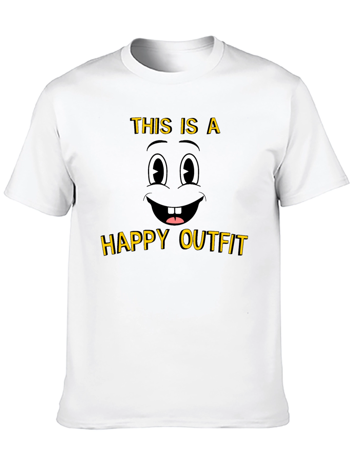 Happy Outfit Graphic T-Shirt