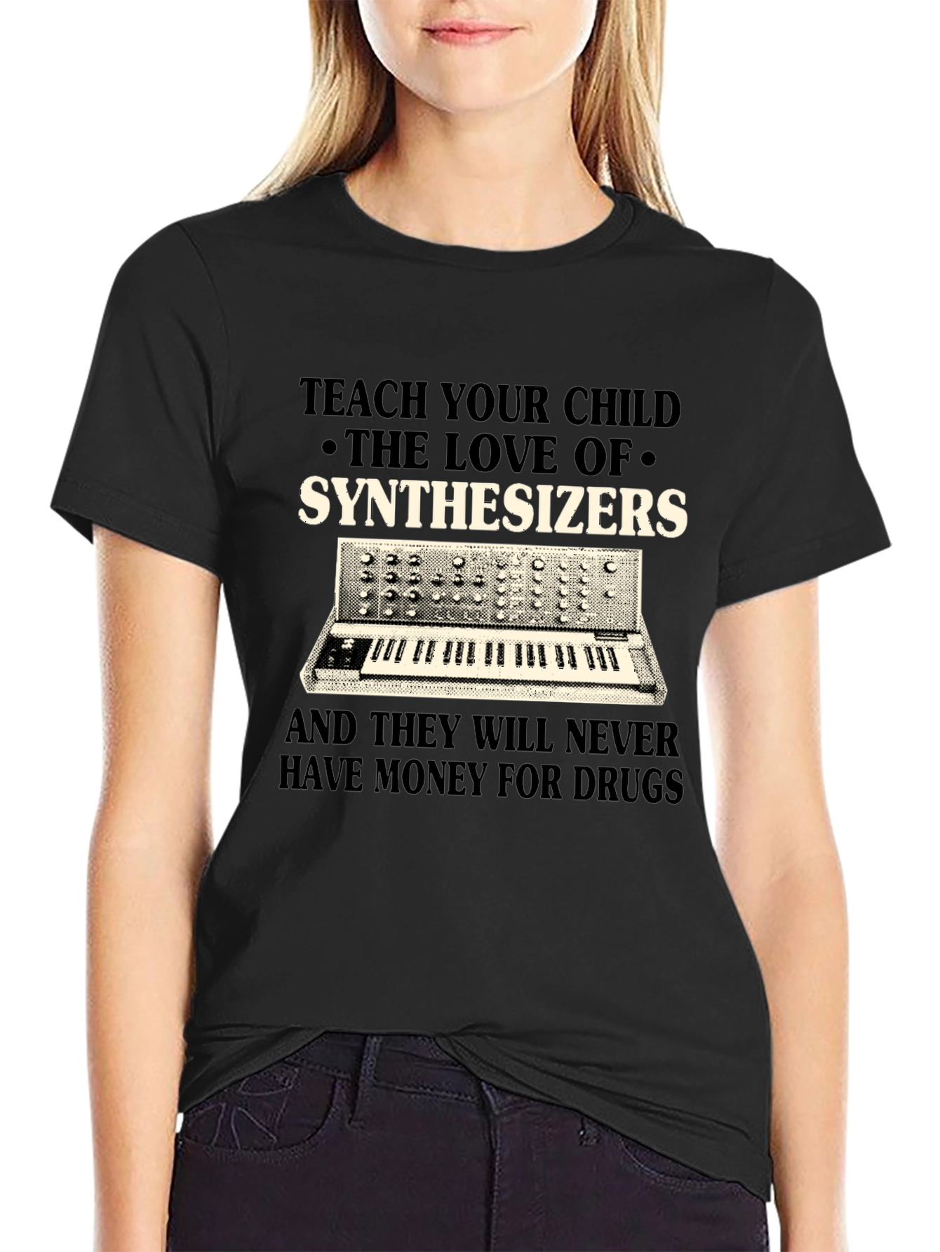 Teach Your Child Synthesizers T-Shirt